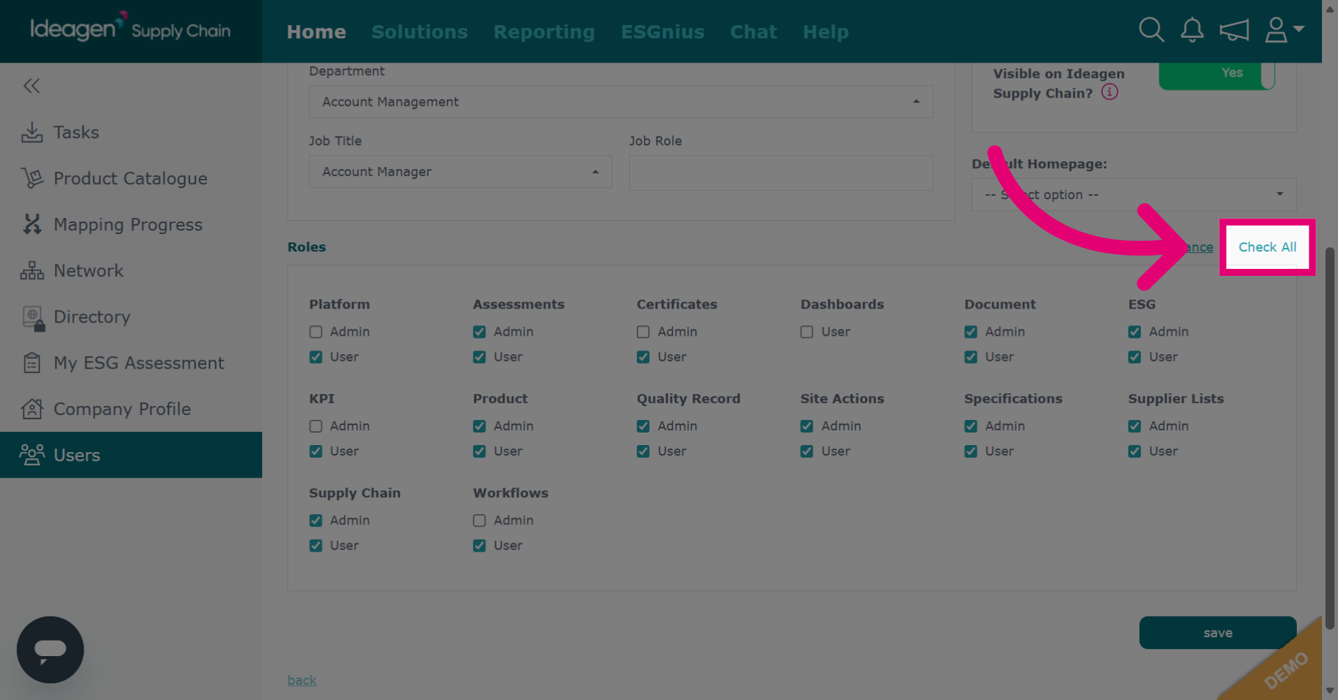 Enable All Permissions