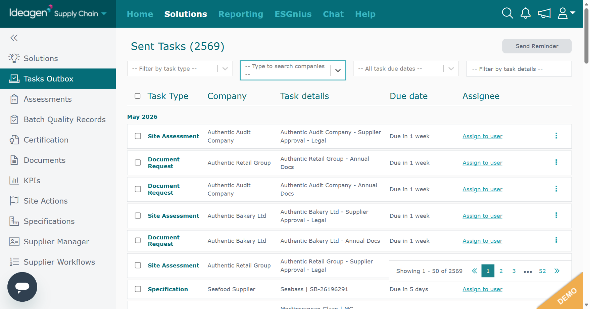 Task Outbox