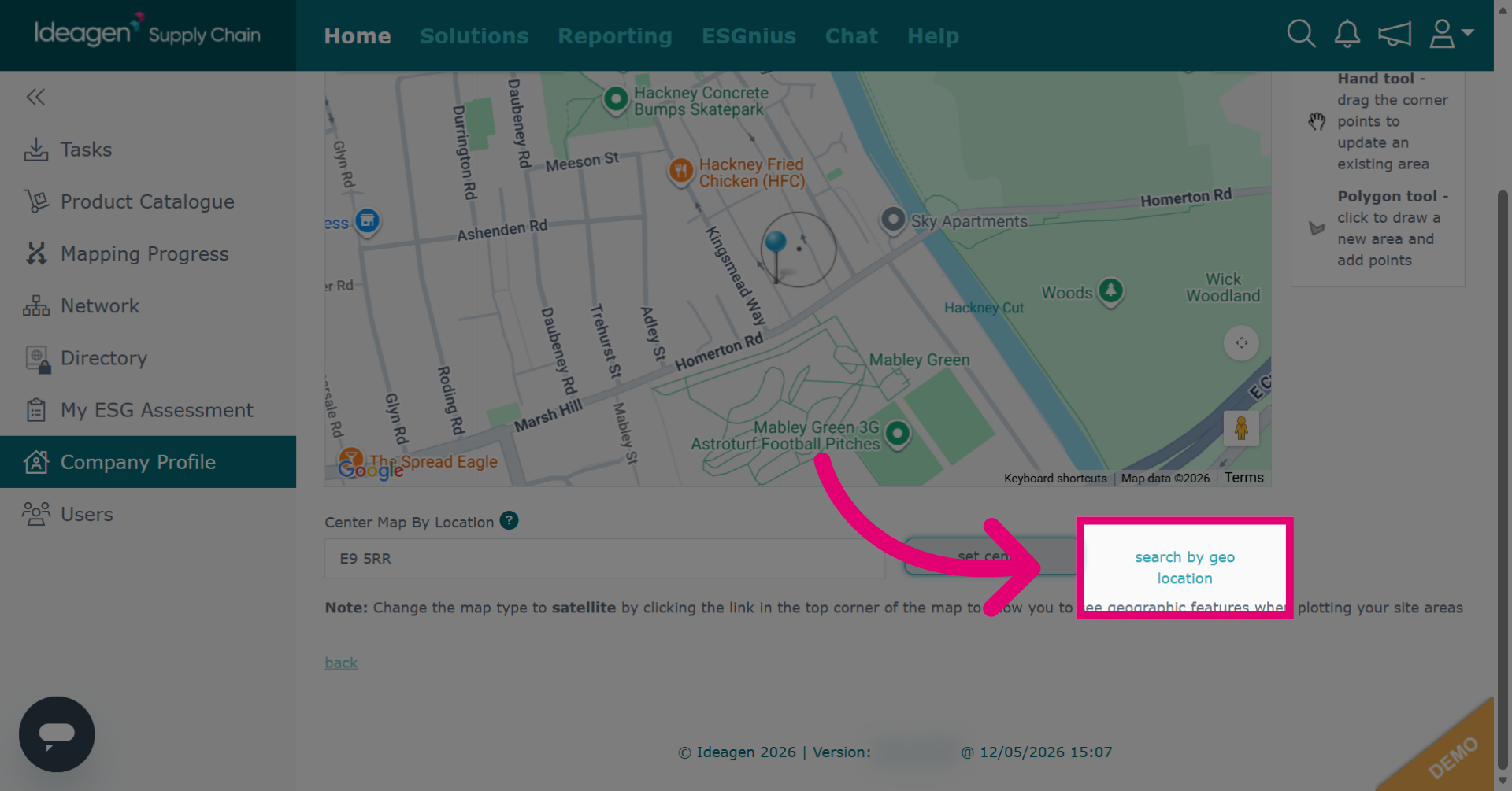 Search By Geo Location