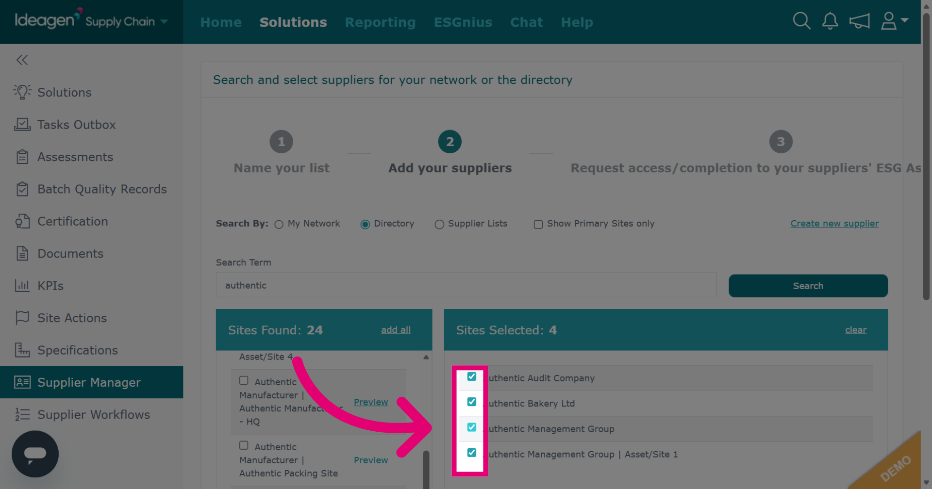 Remove Supplier