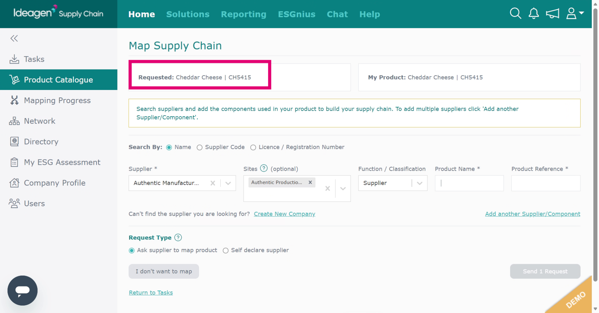 Copy Product Name & Reference