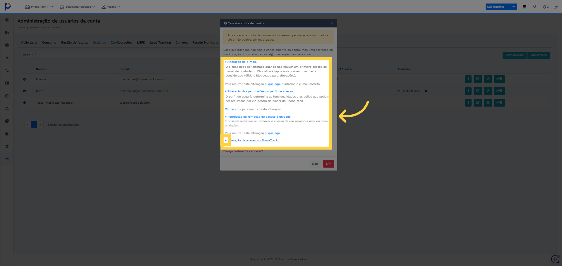 Leia se algumas das opções abaixo que precisa de ajuda