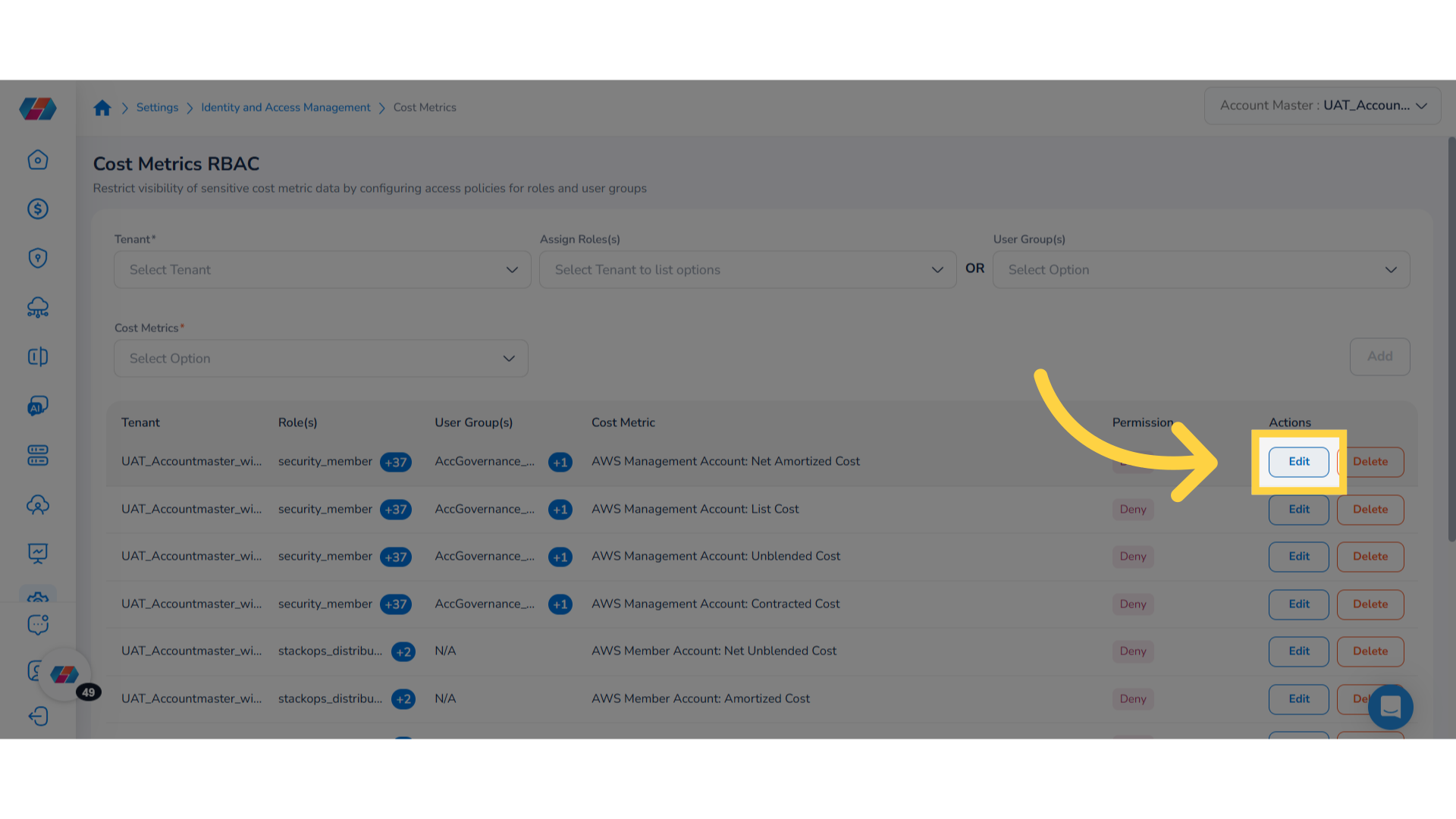 Make Updates in the Configuration