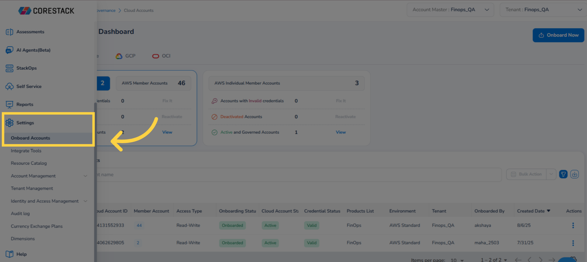 Option 1: Navigate to 'Settings' in the Menu