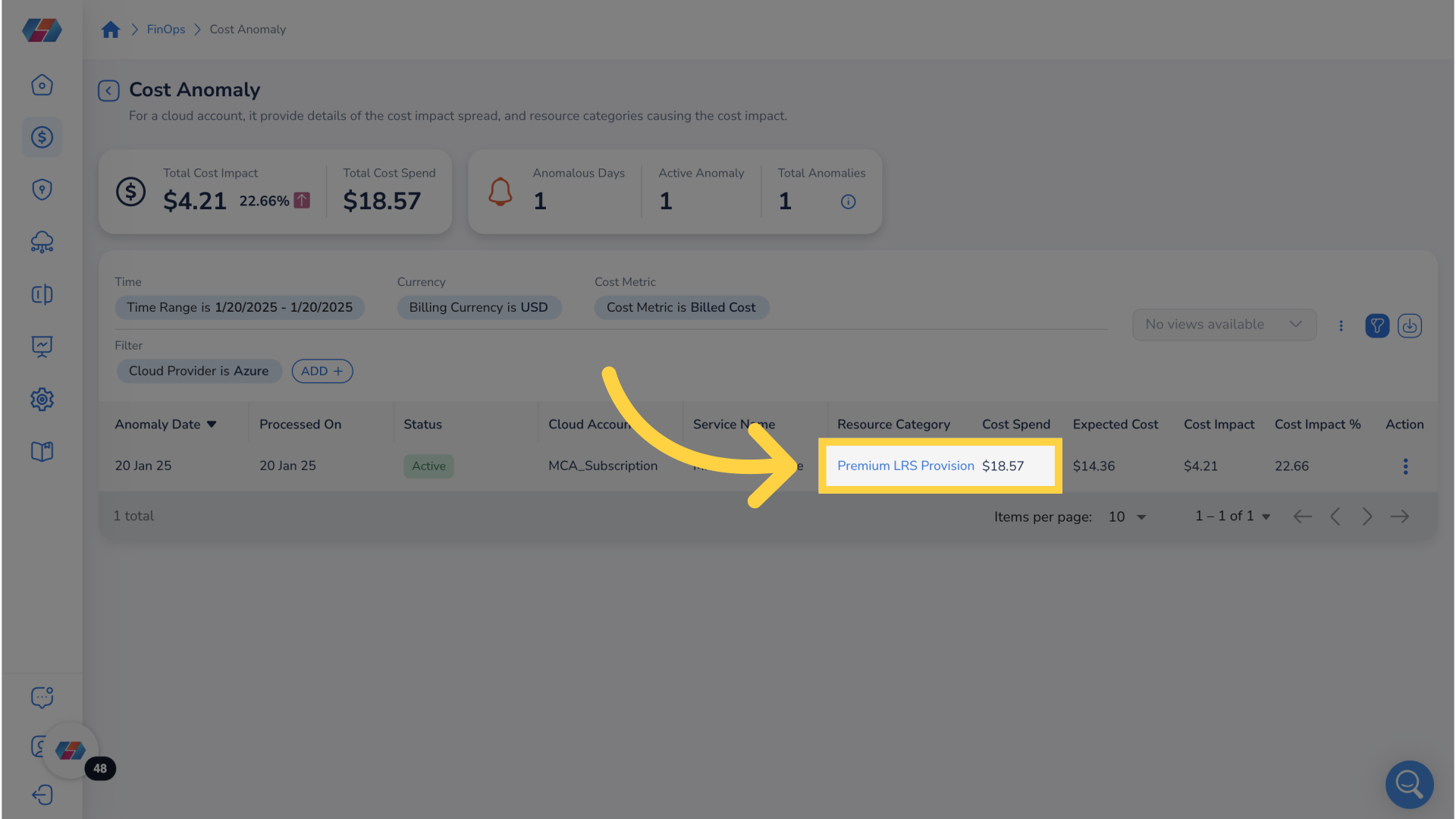 Click 'Resource Category'