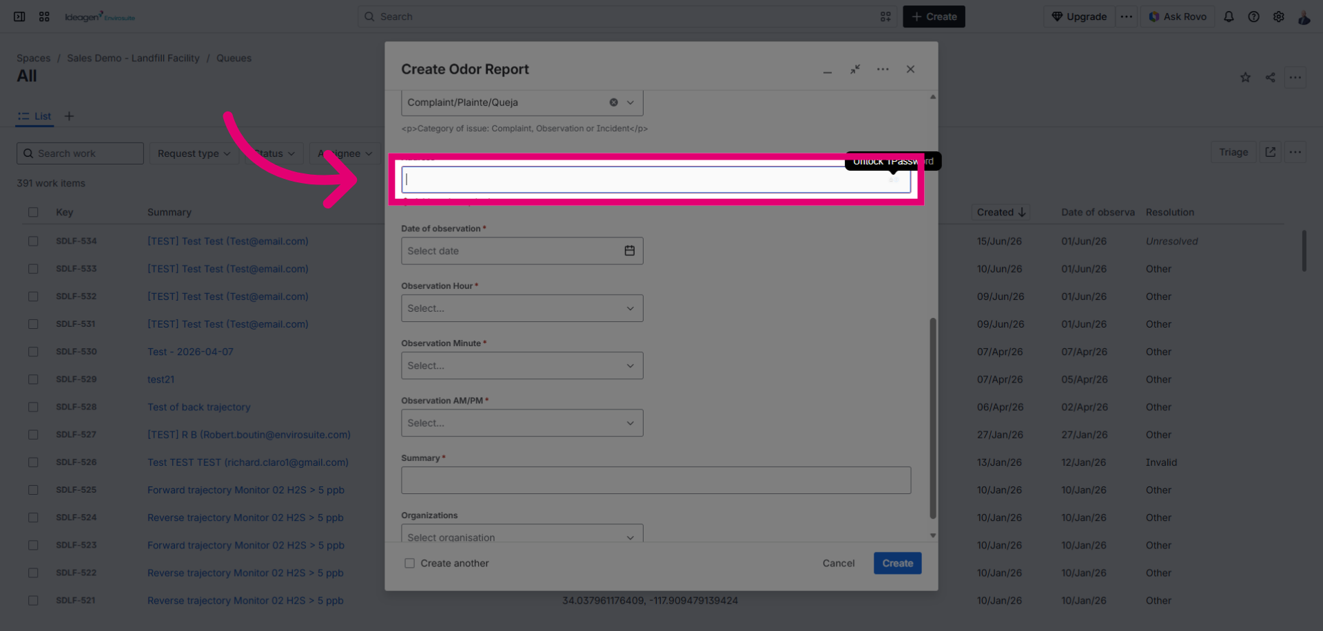 Access Address Field