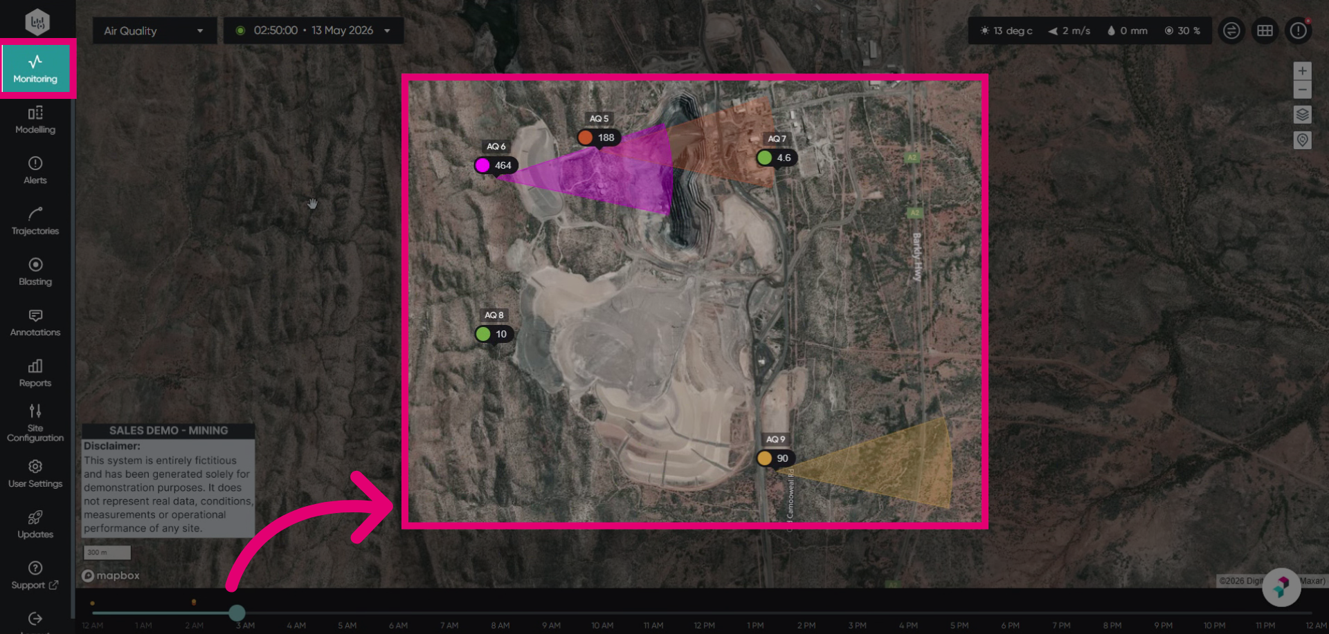 Verify location change