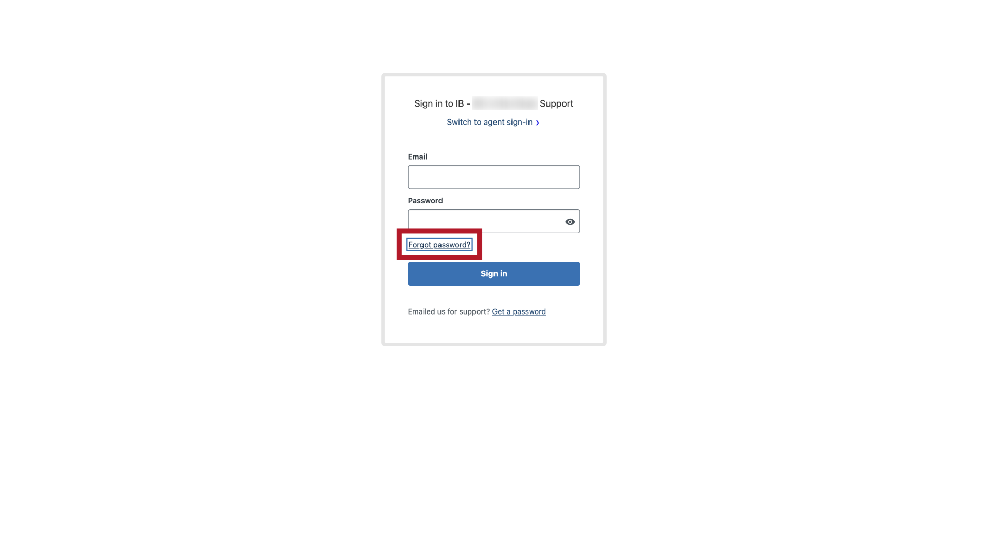 Reset Password