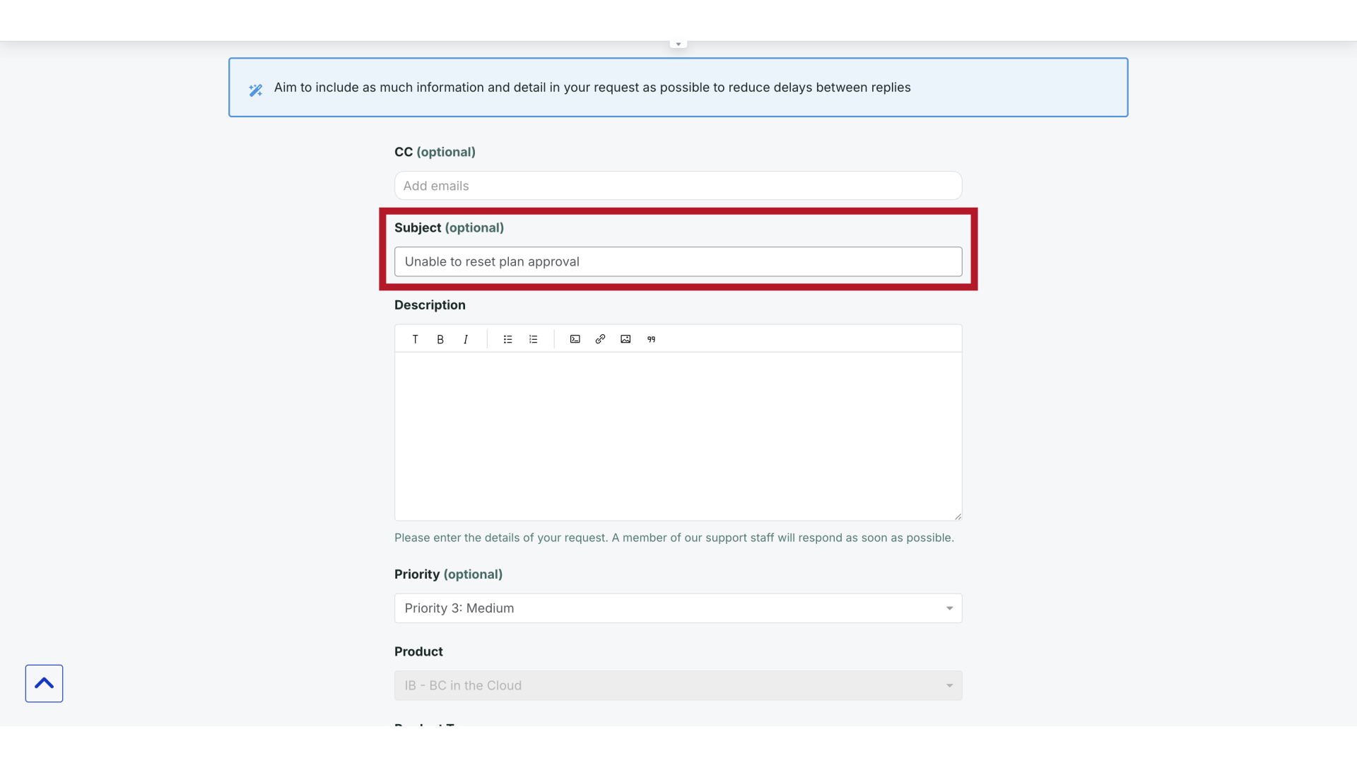 Subject Field