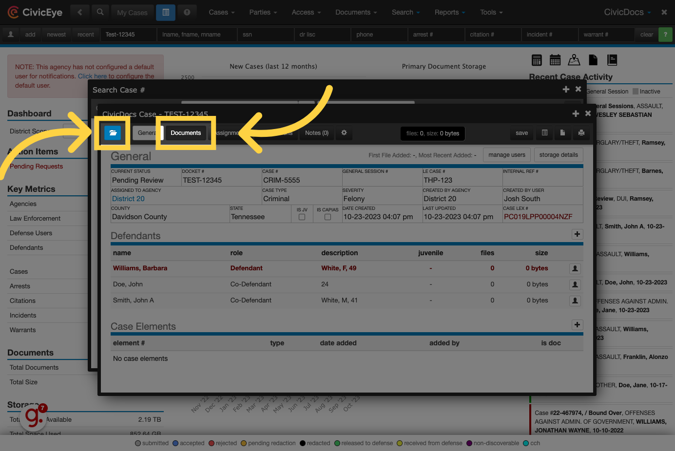 Documents List View