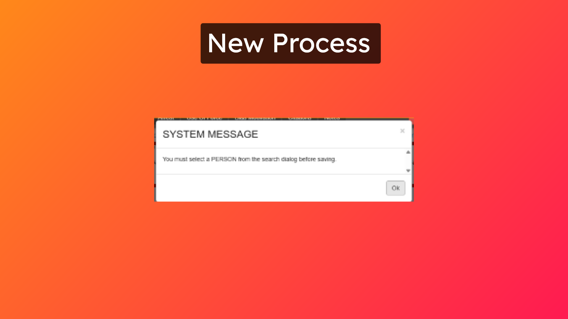 New Process