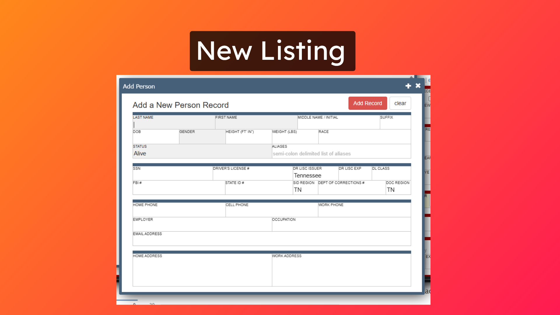 New Listing