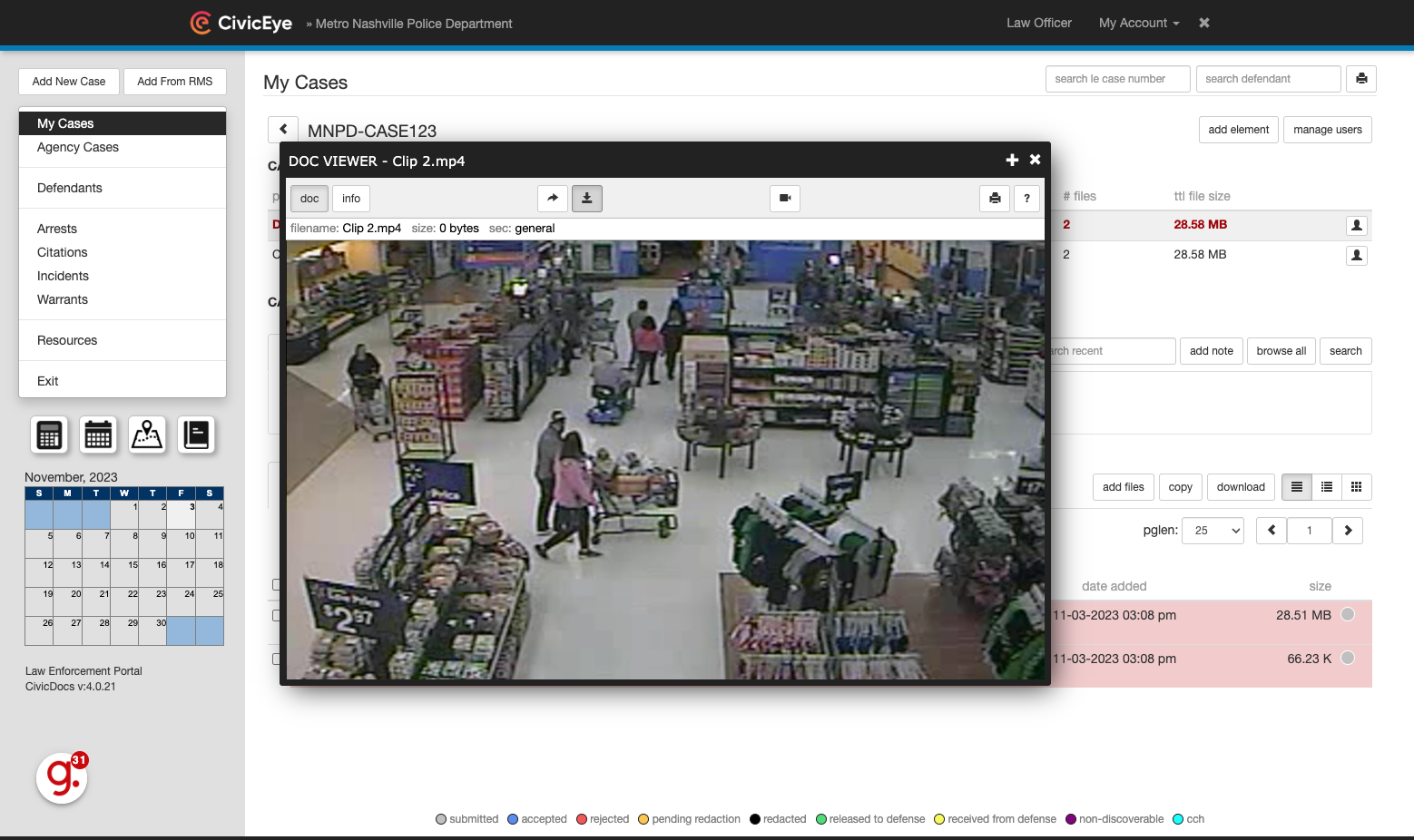 Viewing Video content