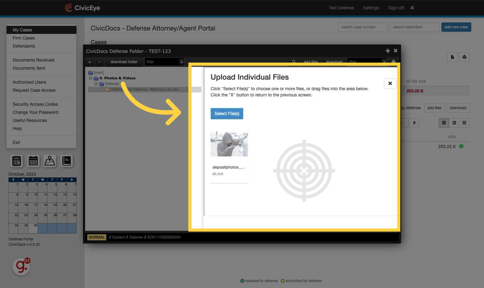 Browse or drag and drop to upload content