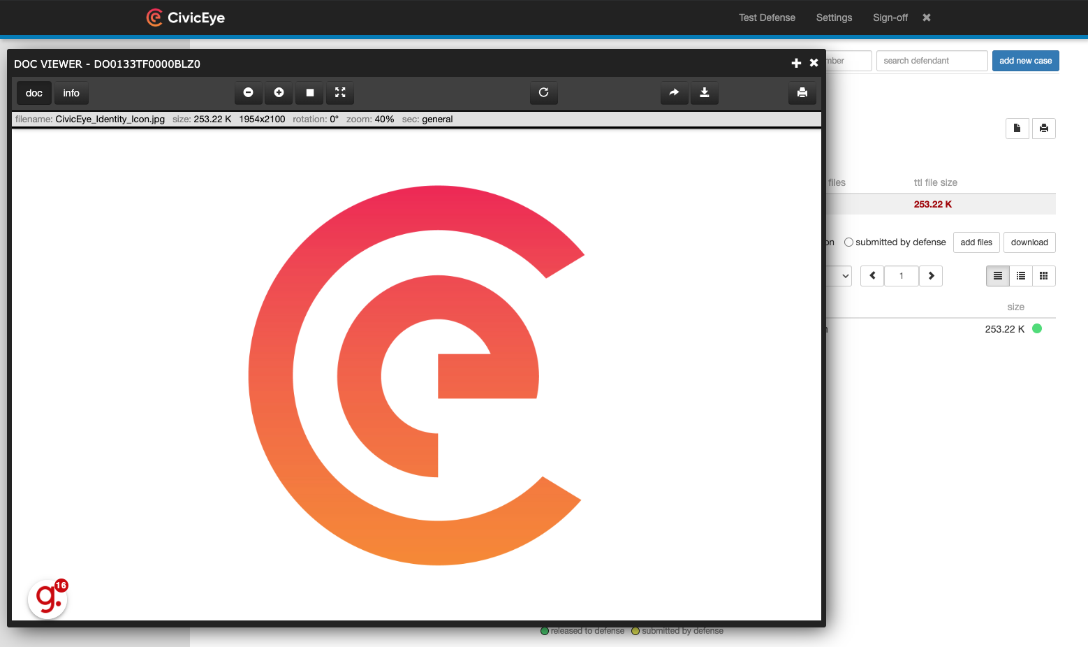 Using the Document Viewer