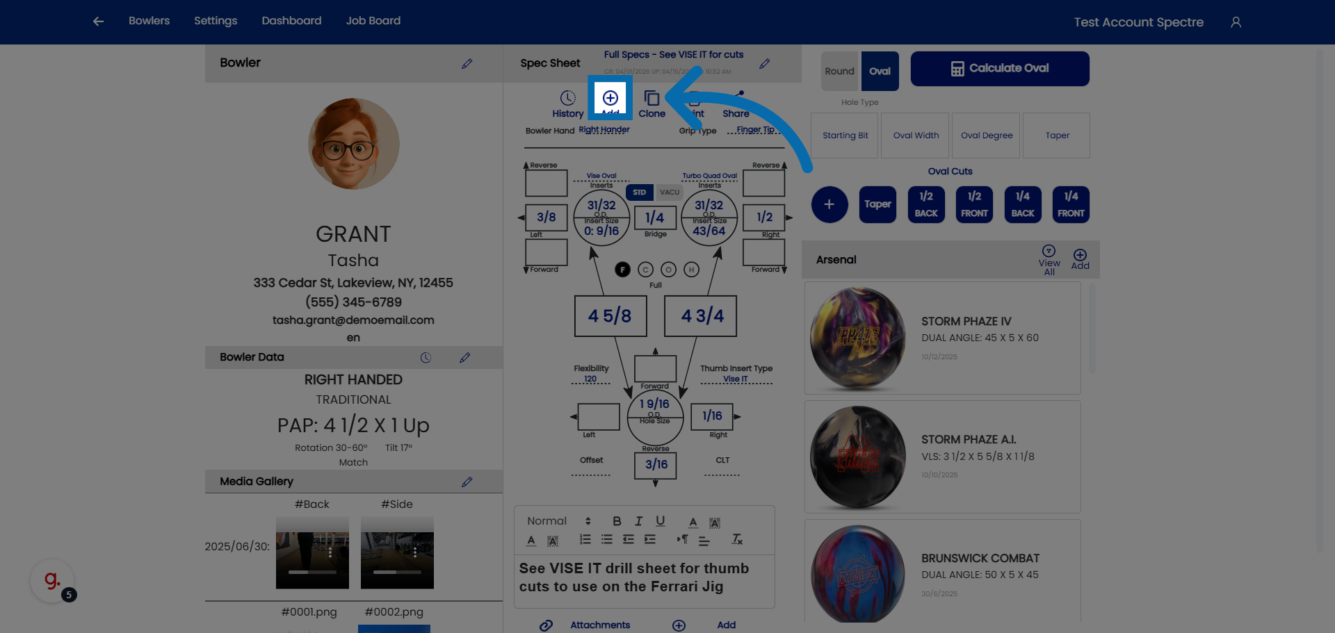 Open Additional Options
