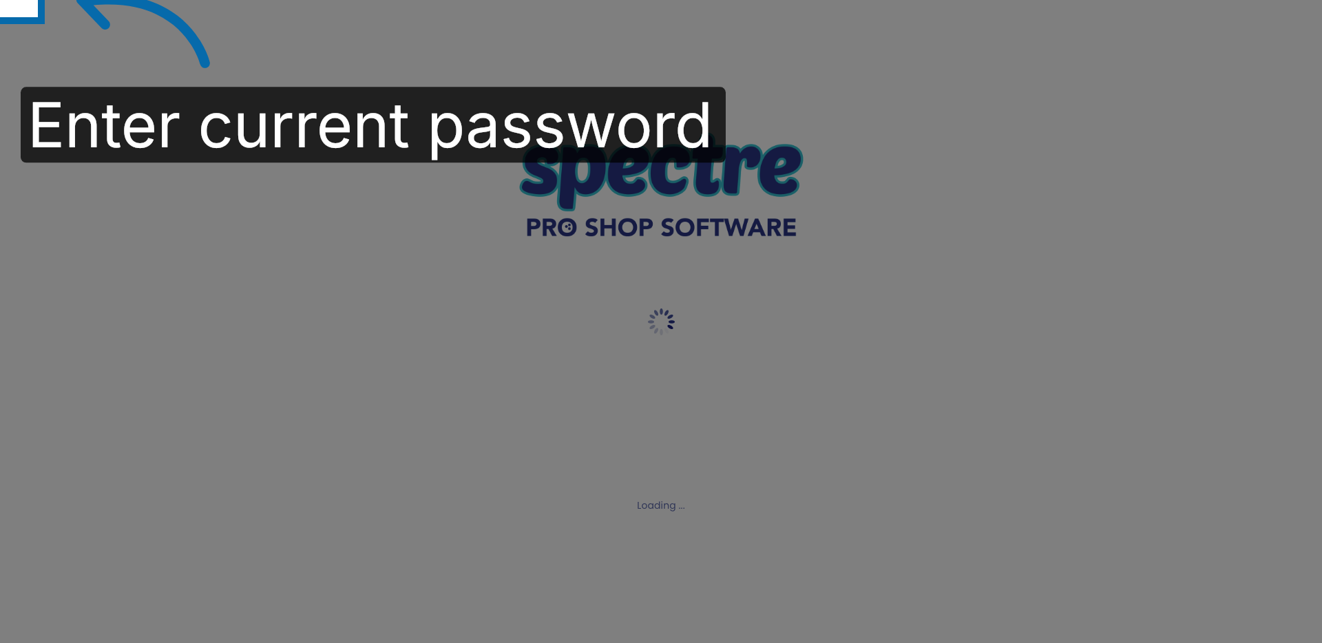 Fill Current Password