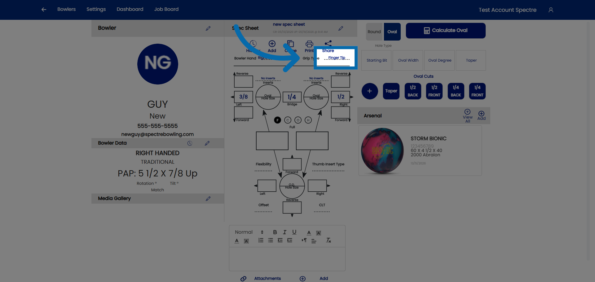 Open First Profile Option