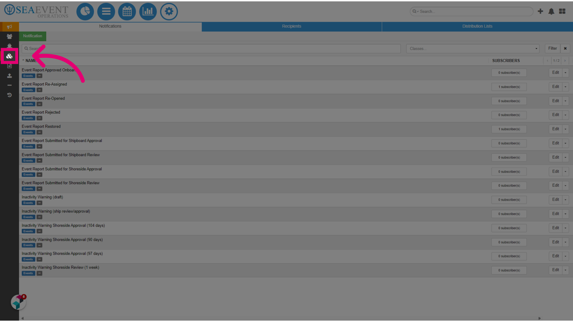 Click 'Types, Fields & Workflows'