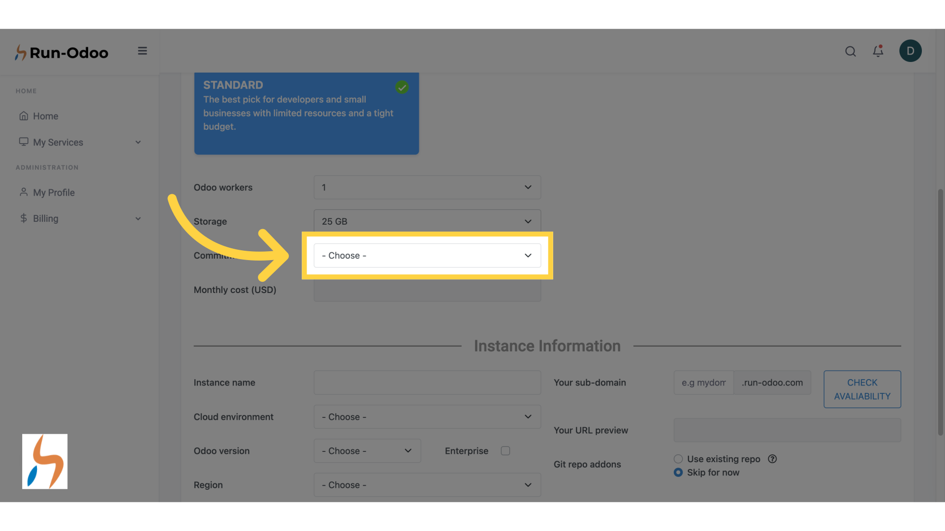 Confirm your engagement period