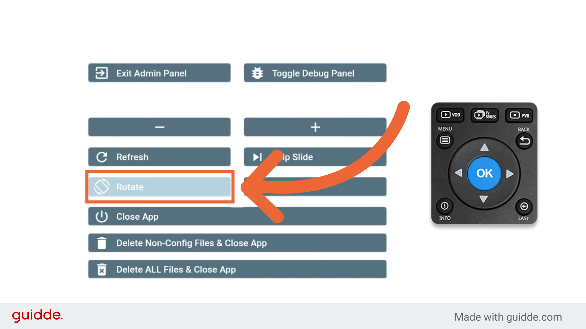 Changing Screen Orientation