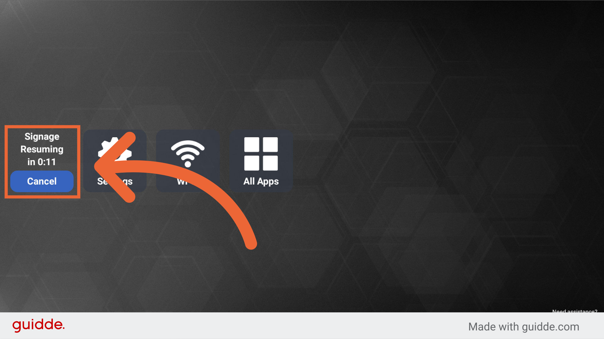 Home Screen