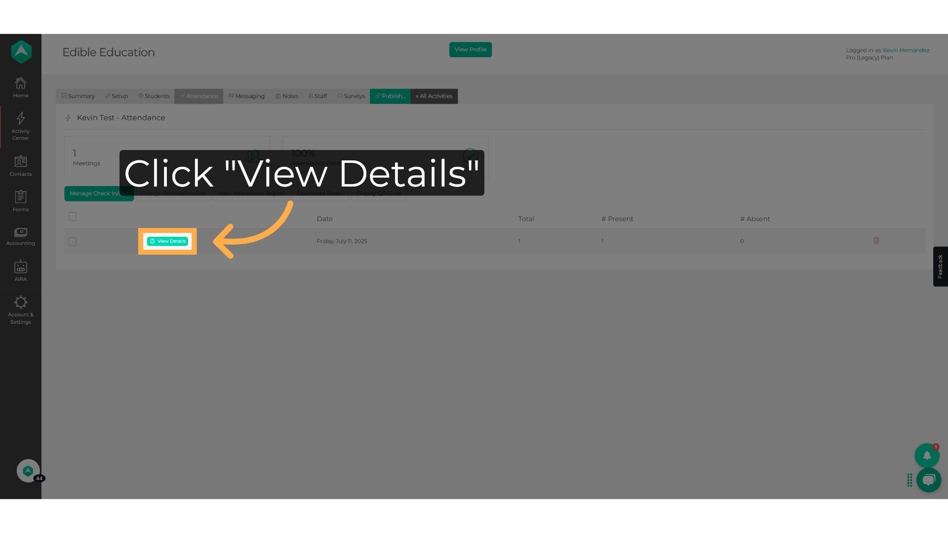 Click 'View Details'