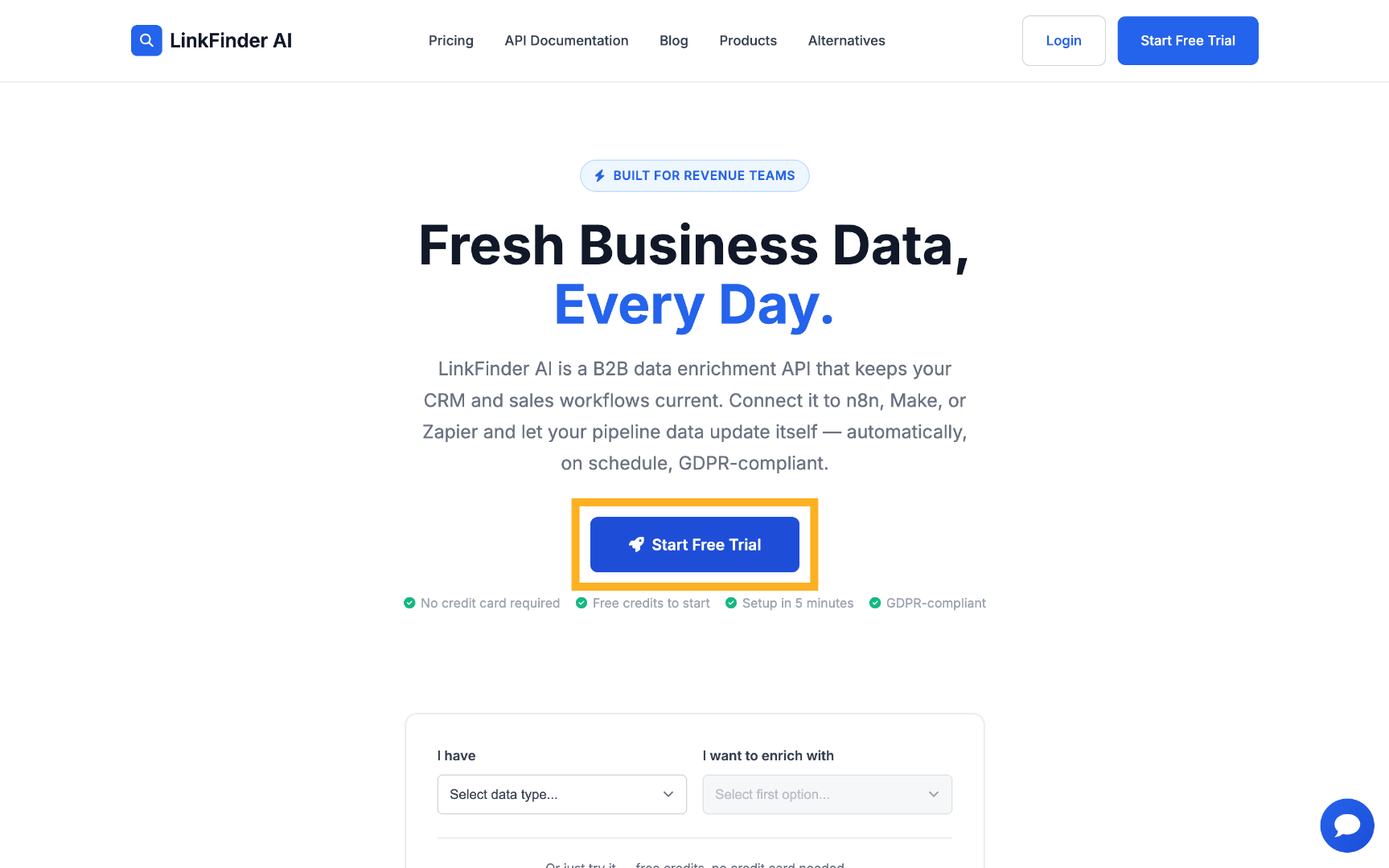 Start a free trial account