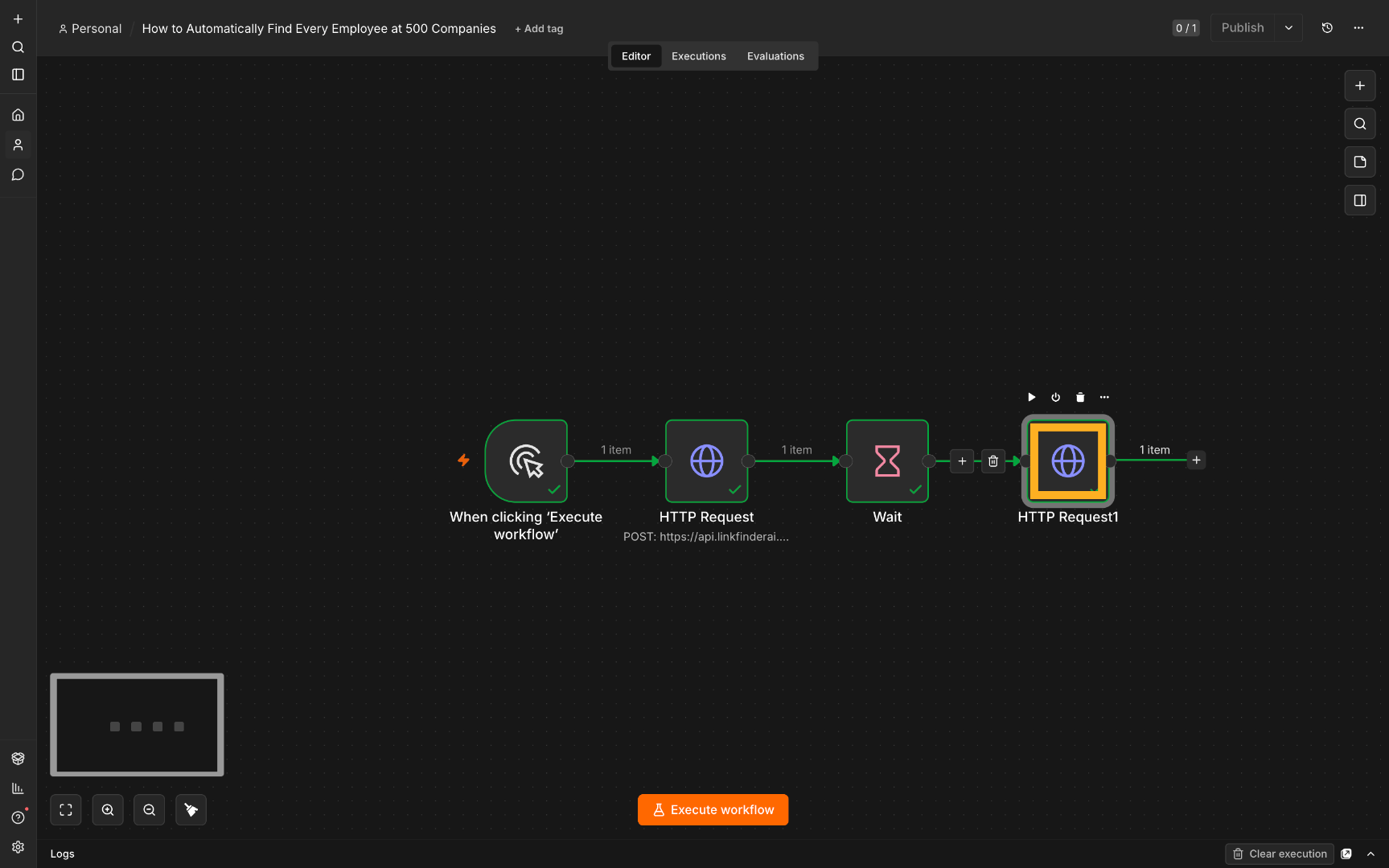 Confirm Workflow Progress