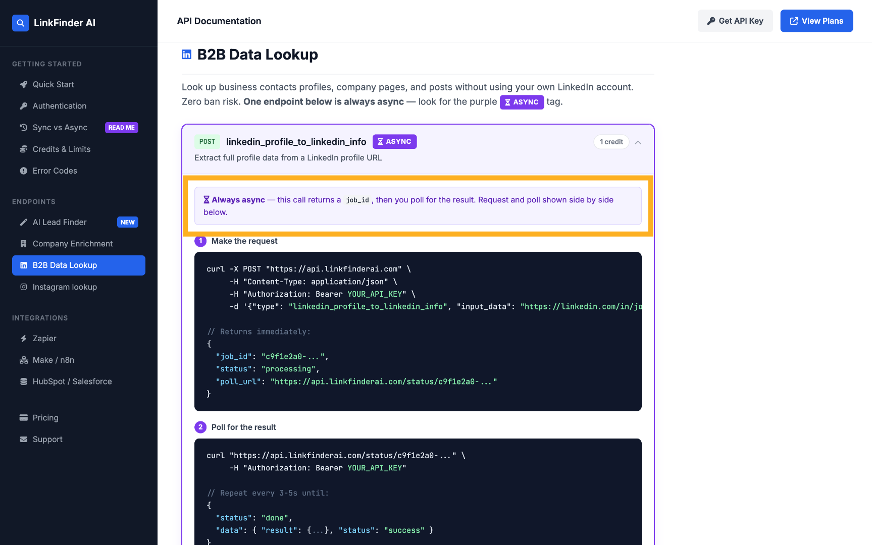 Understand Async API Call