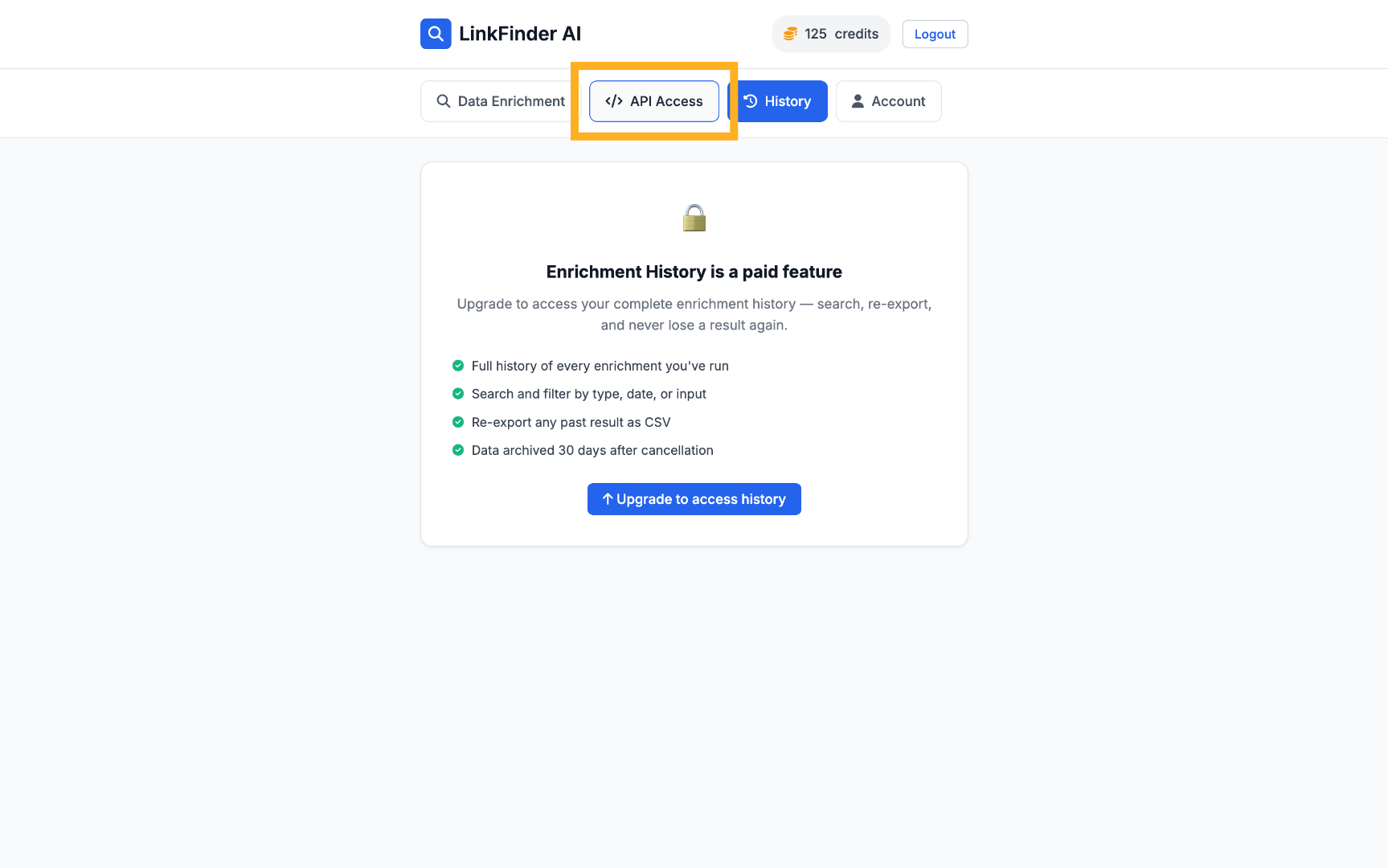 Open API Access