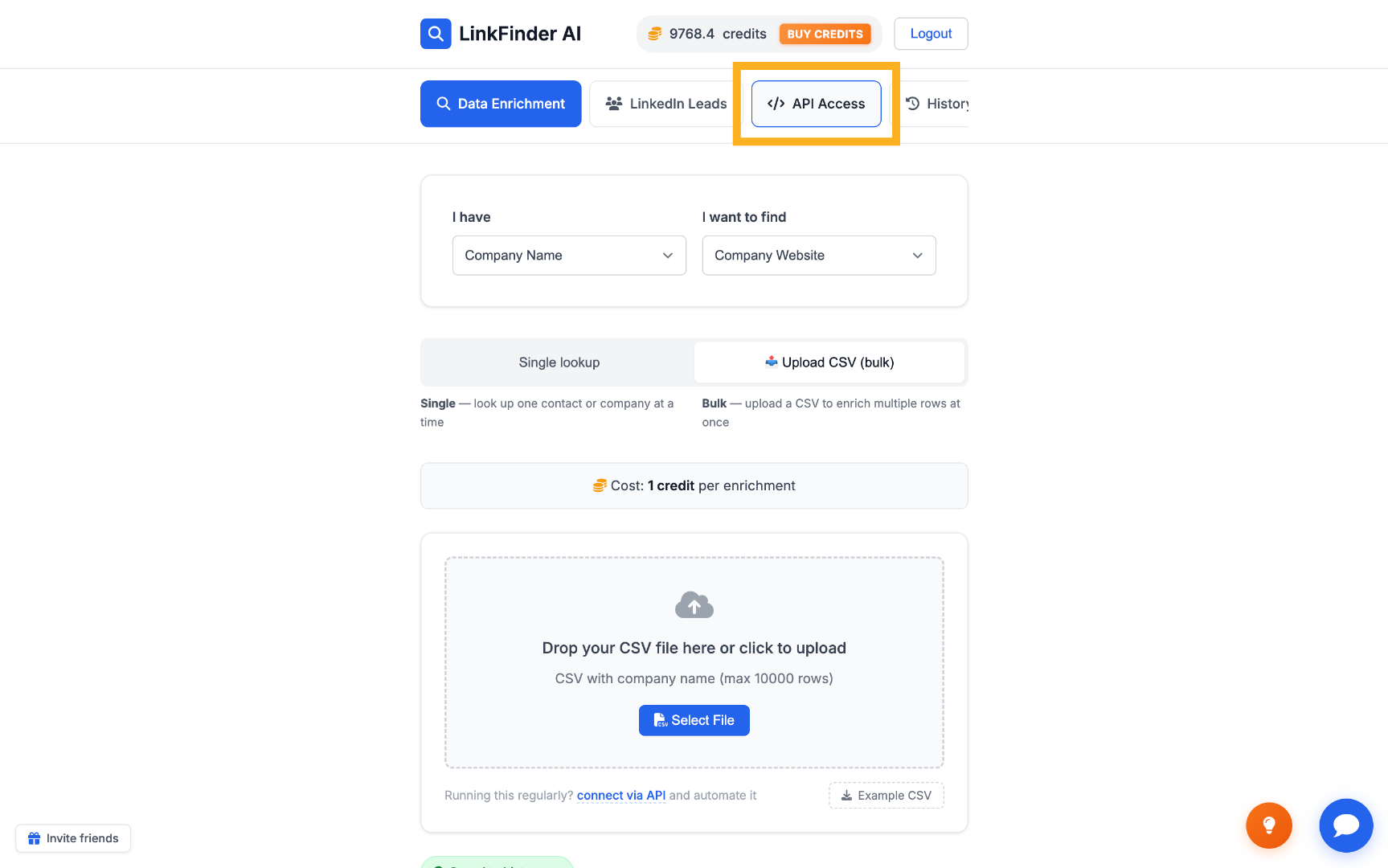 Open API Access