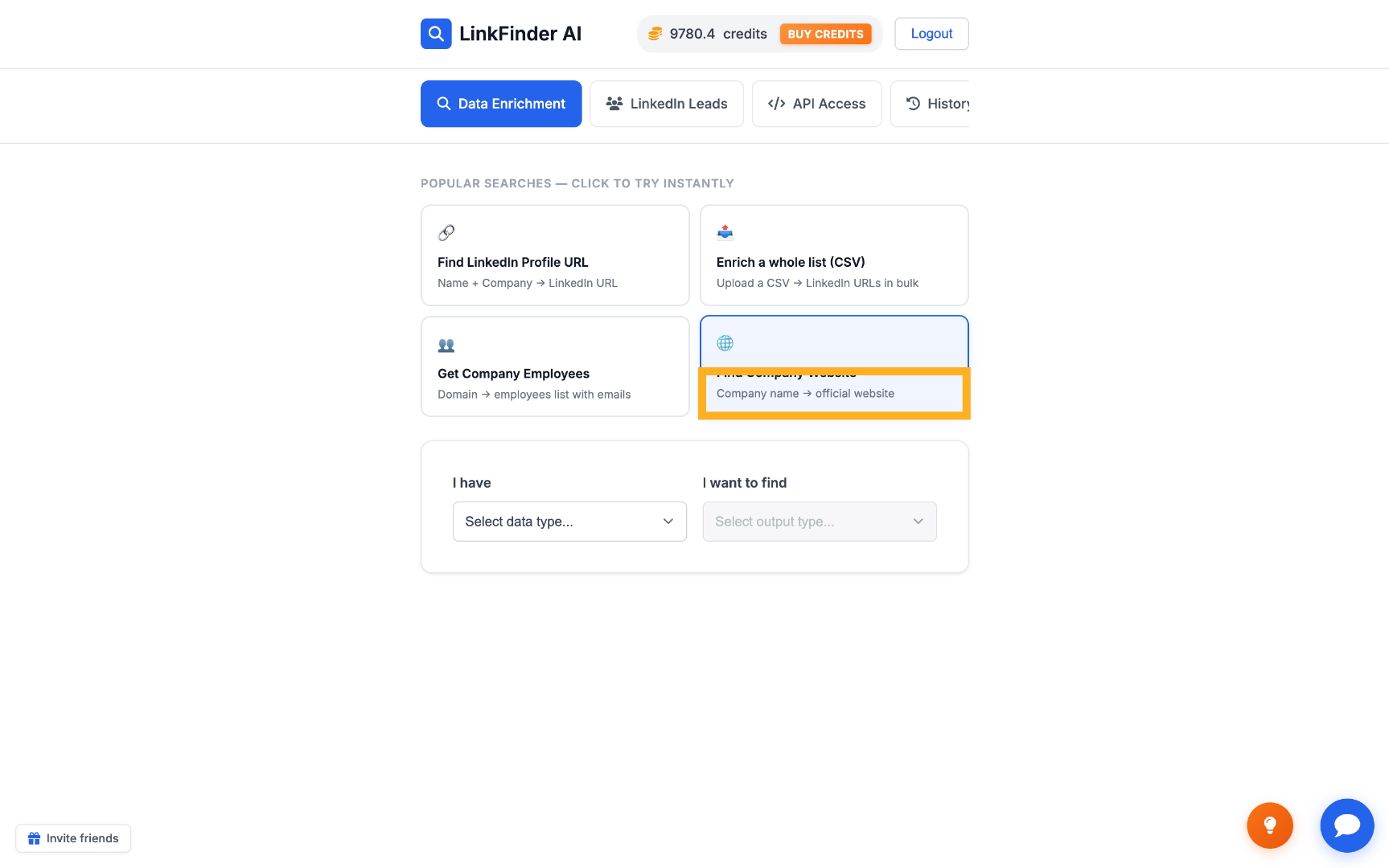 Access Official Company Website