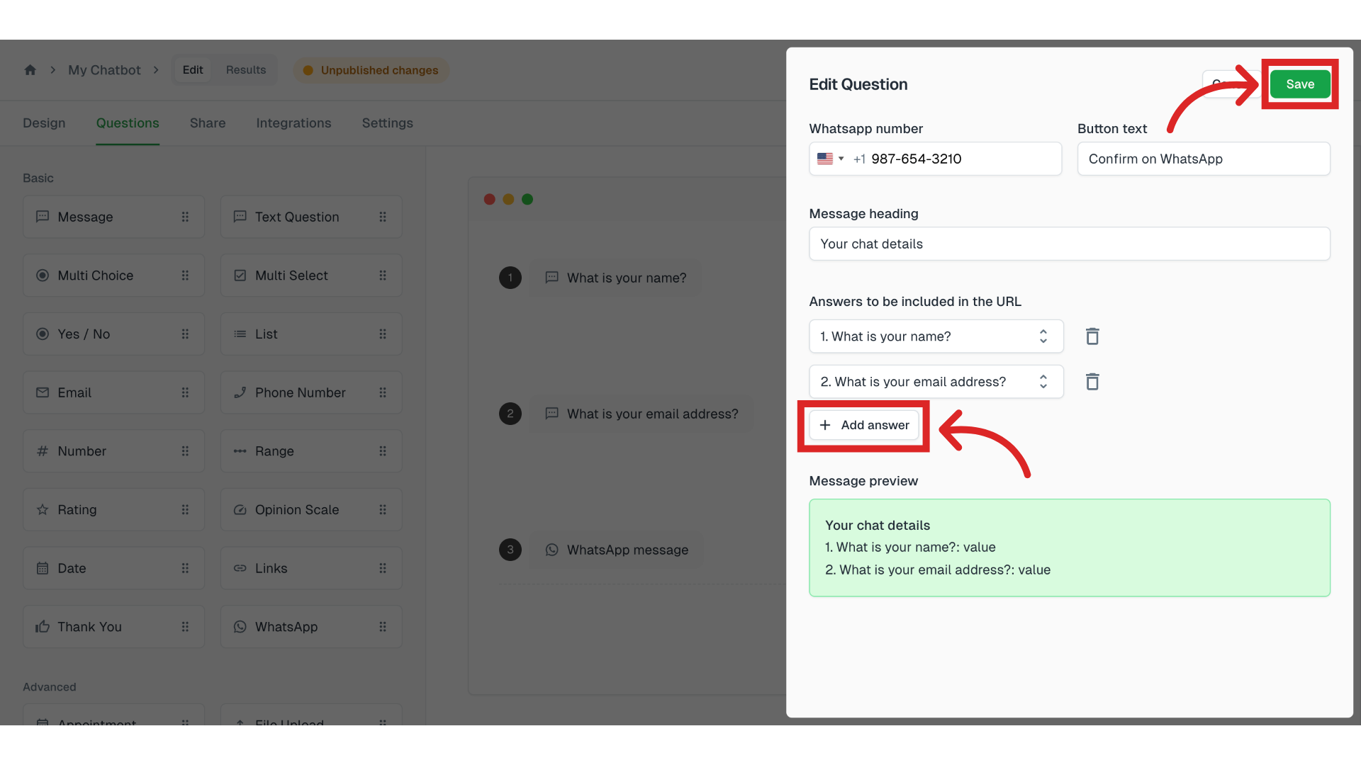 Click 'Edit QuestionCancelSave'