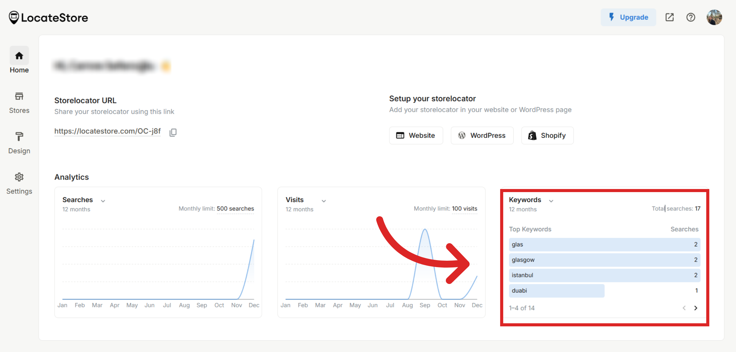 Select Keyword Search