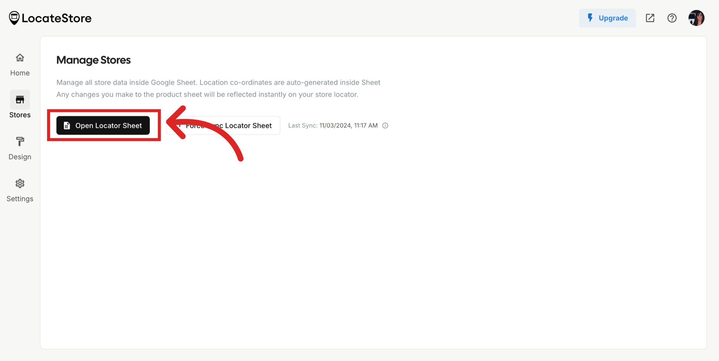 Click 'Manage Stores Manage all store data inside Google Sheet. Location co-ordinates are auto-generated inside SheetAny changes you make to the product sheet will be reflected instantly on your store...'