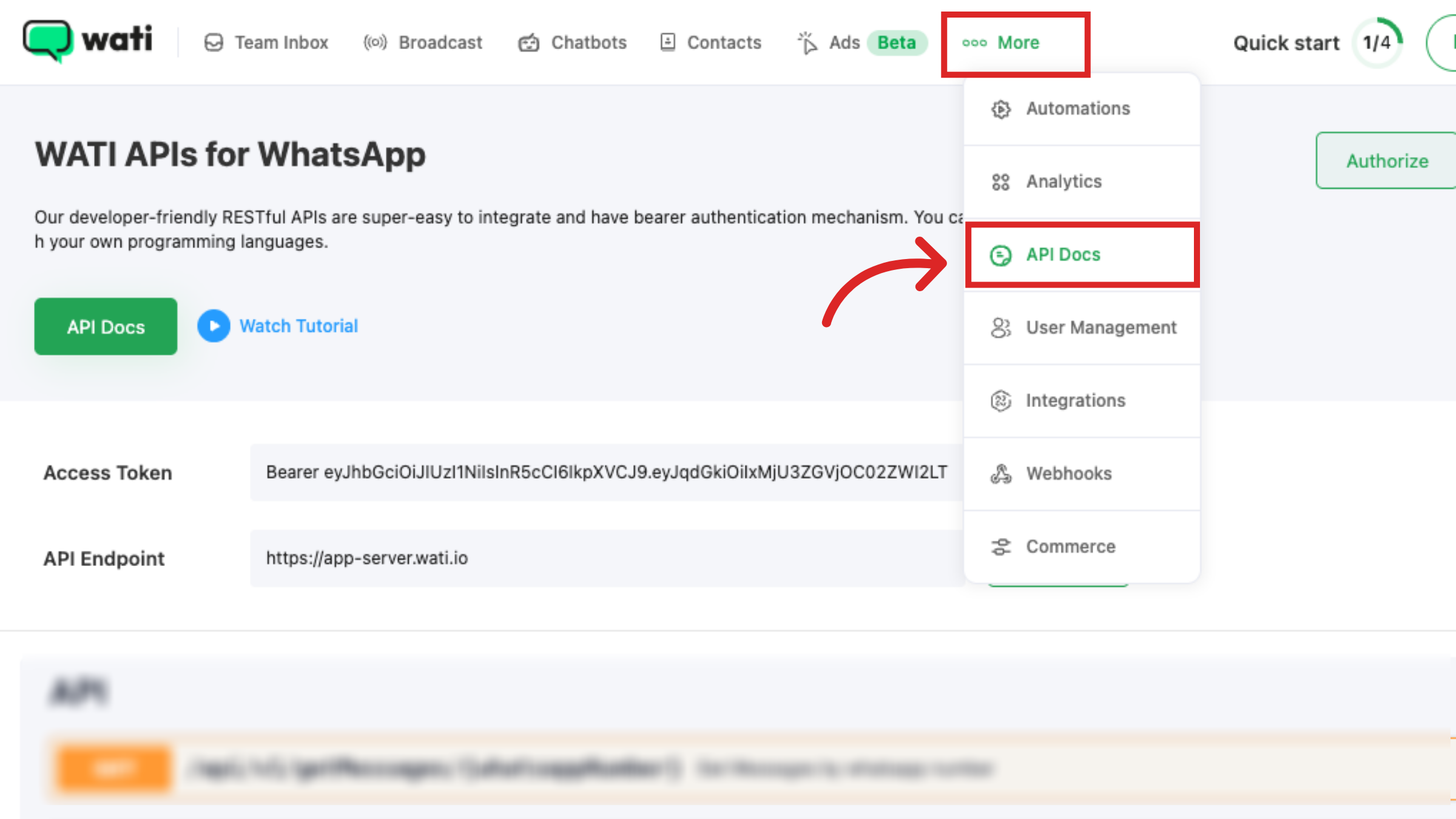 Open API Documentation