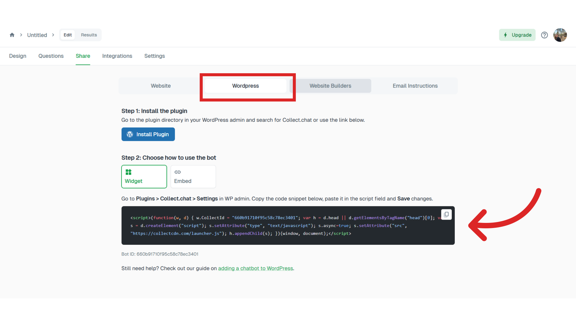 Click 'Website Builders'