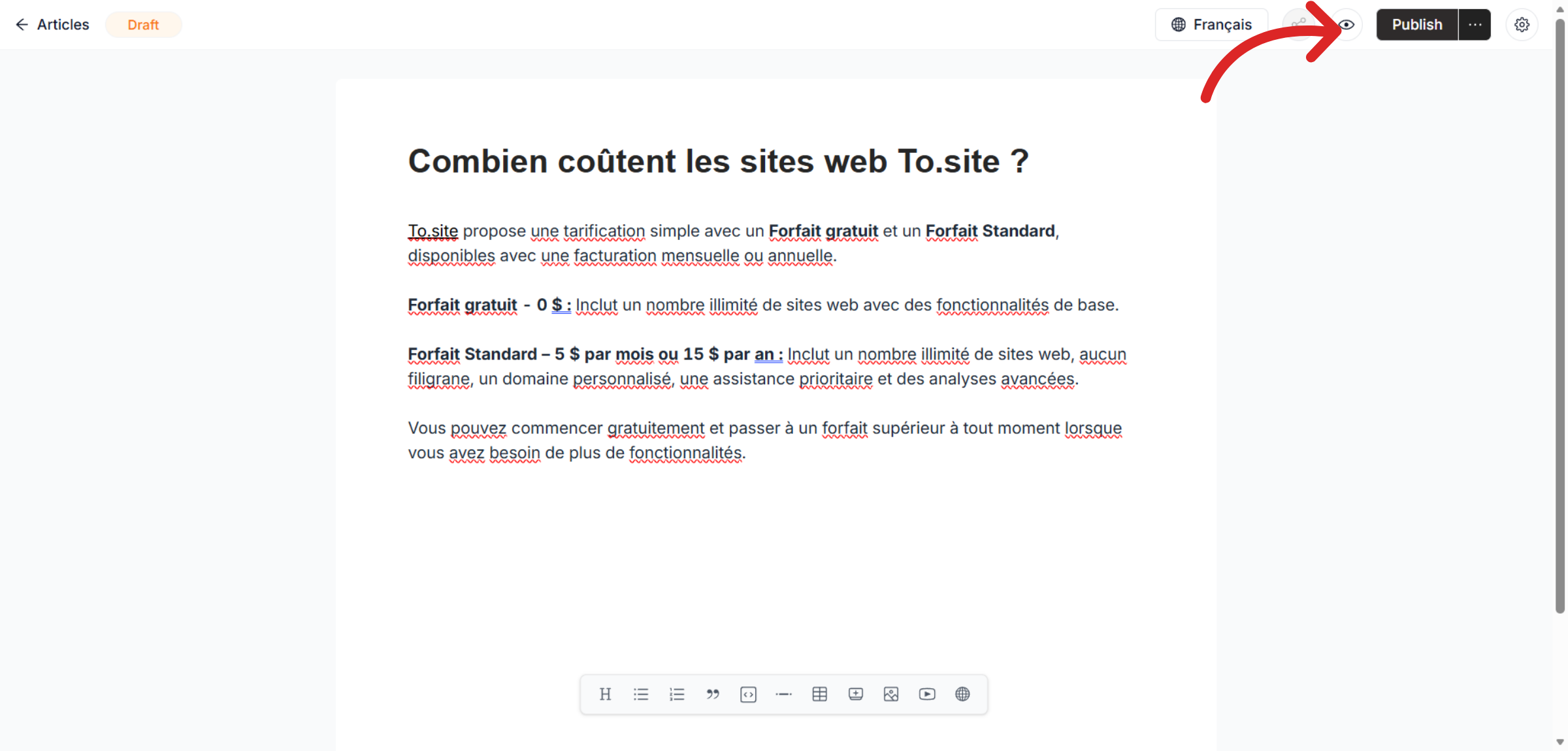 Publish Translated Article