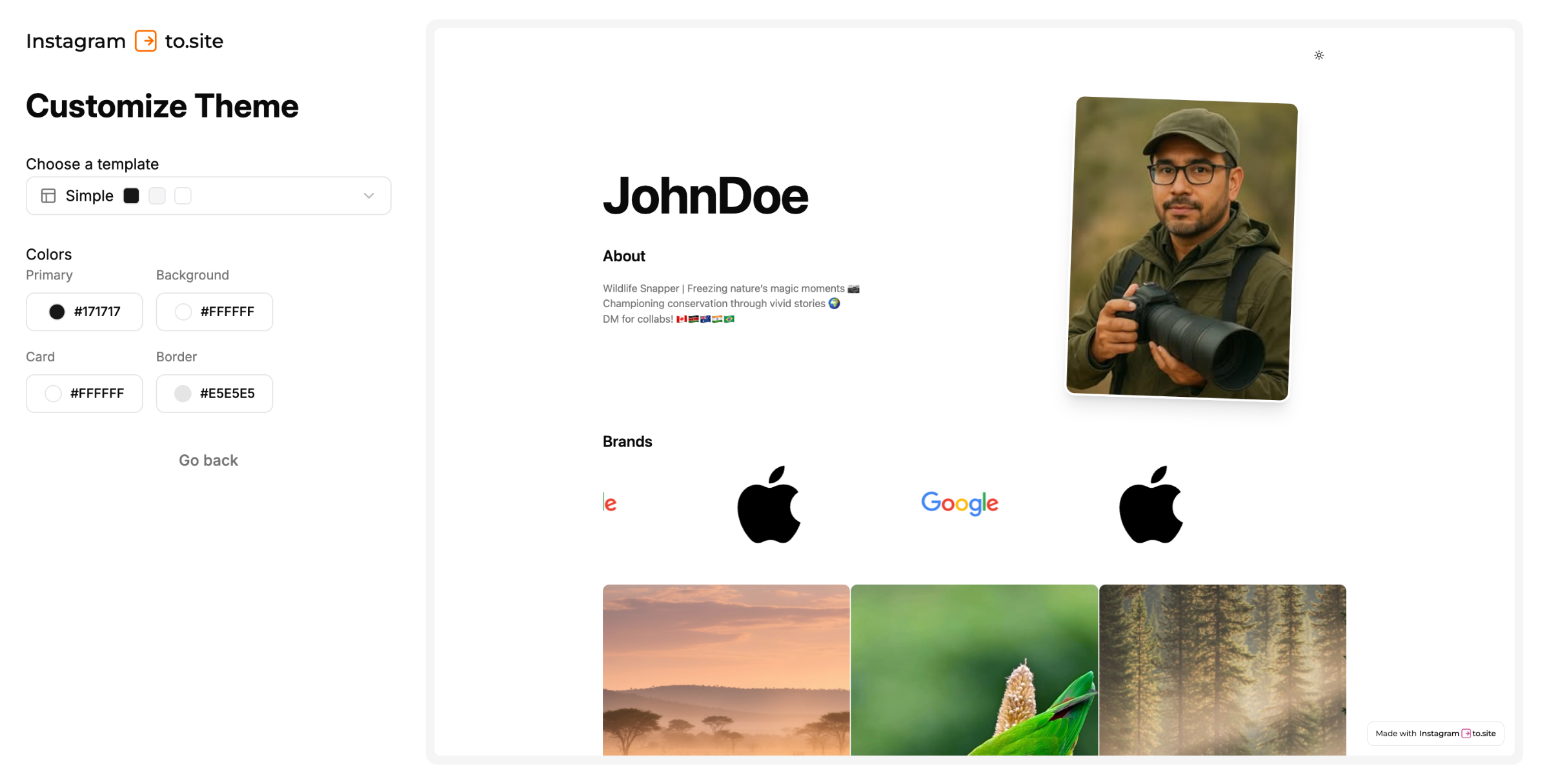 Access Theme Customization Again