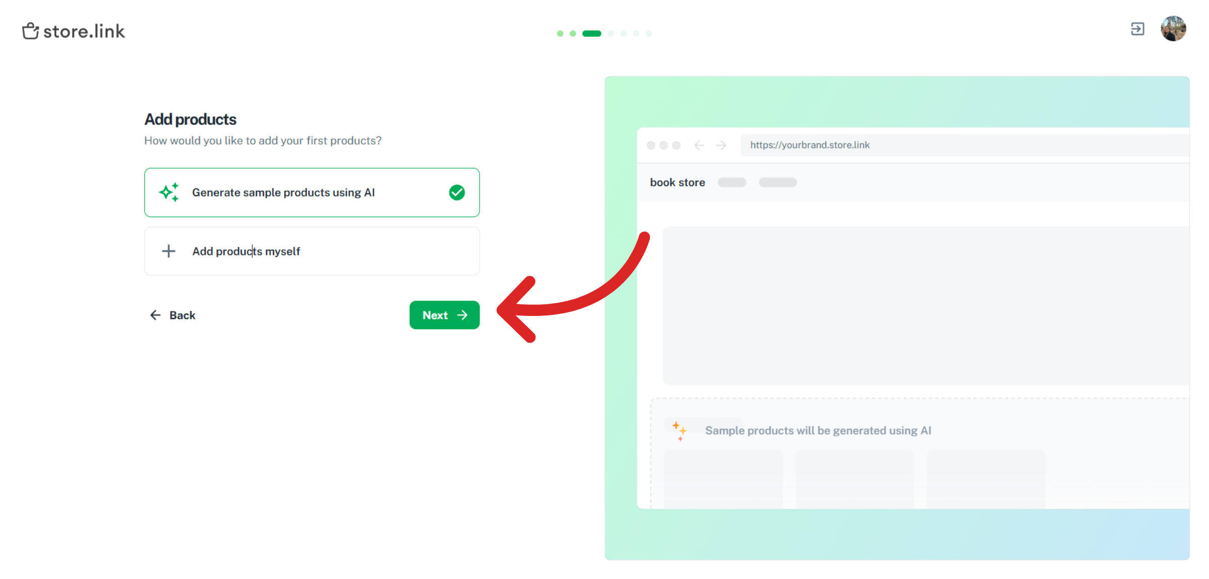Choose Product Addition Method