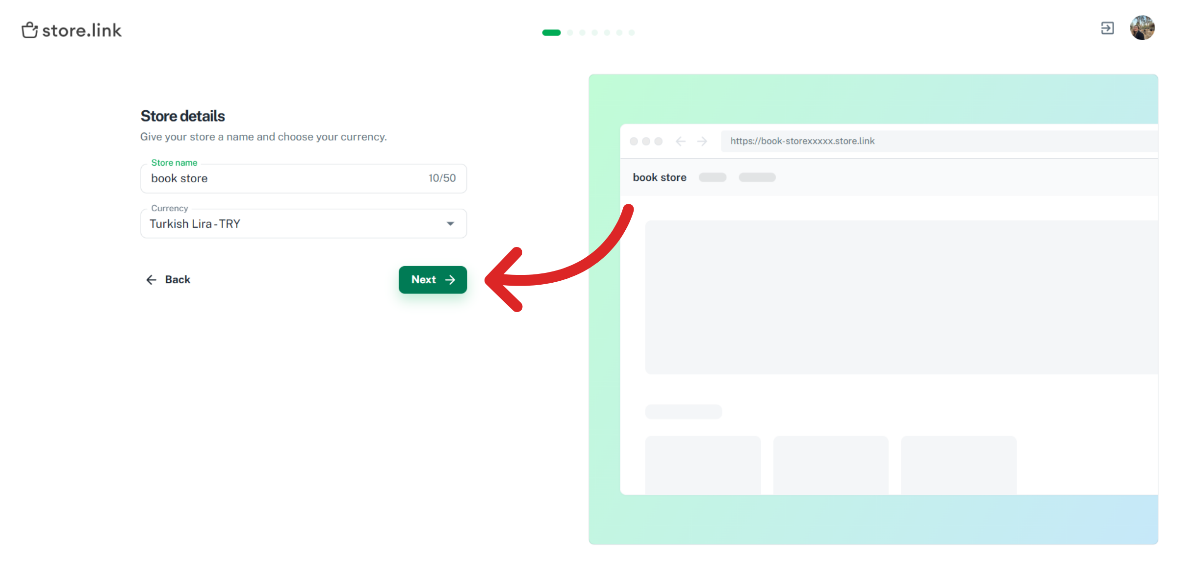 Proceed To Next Step