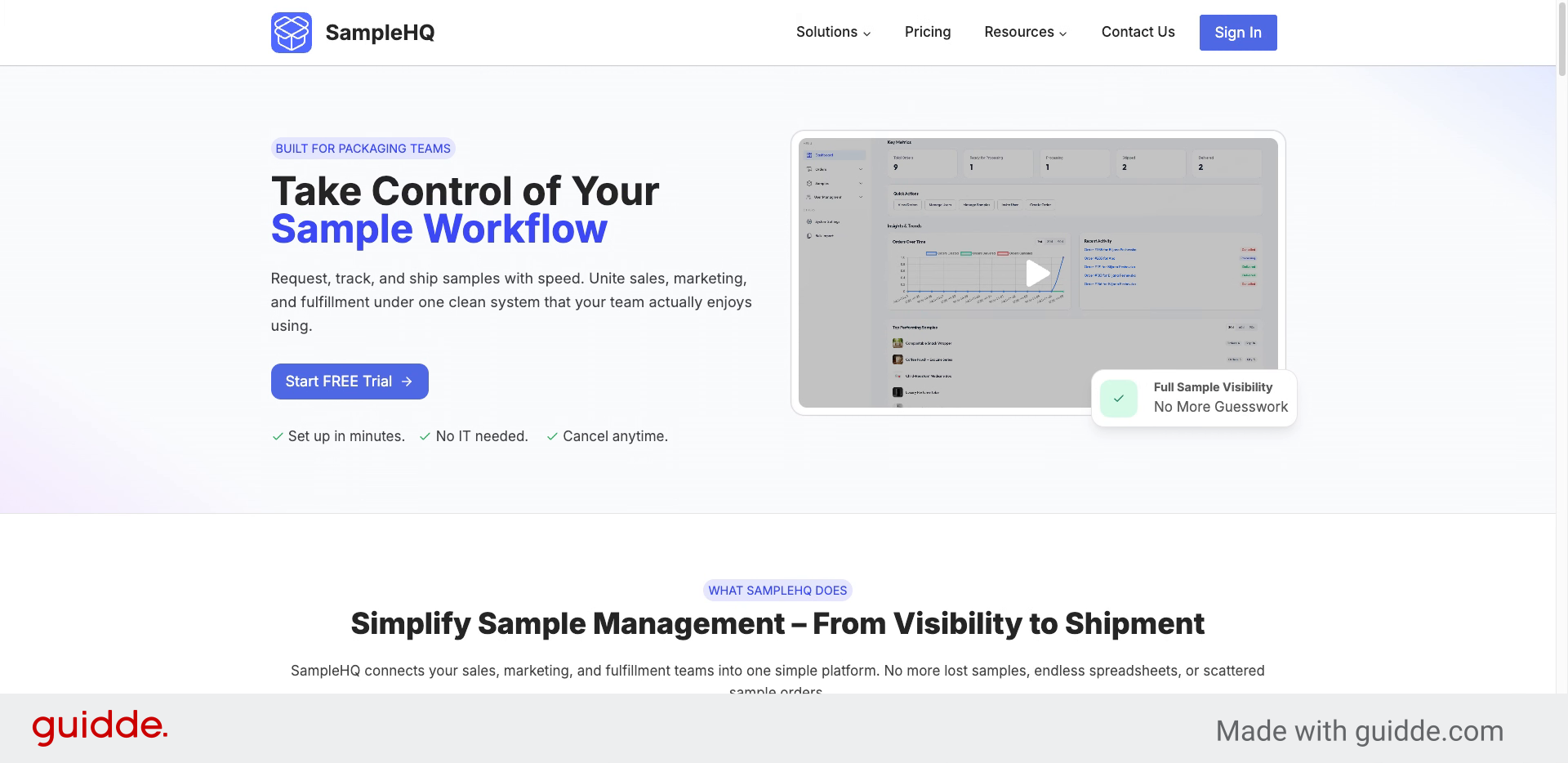 Access Free Trial Option