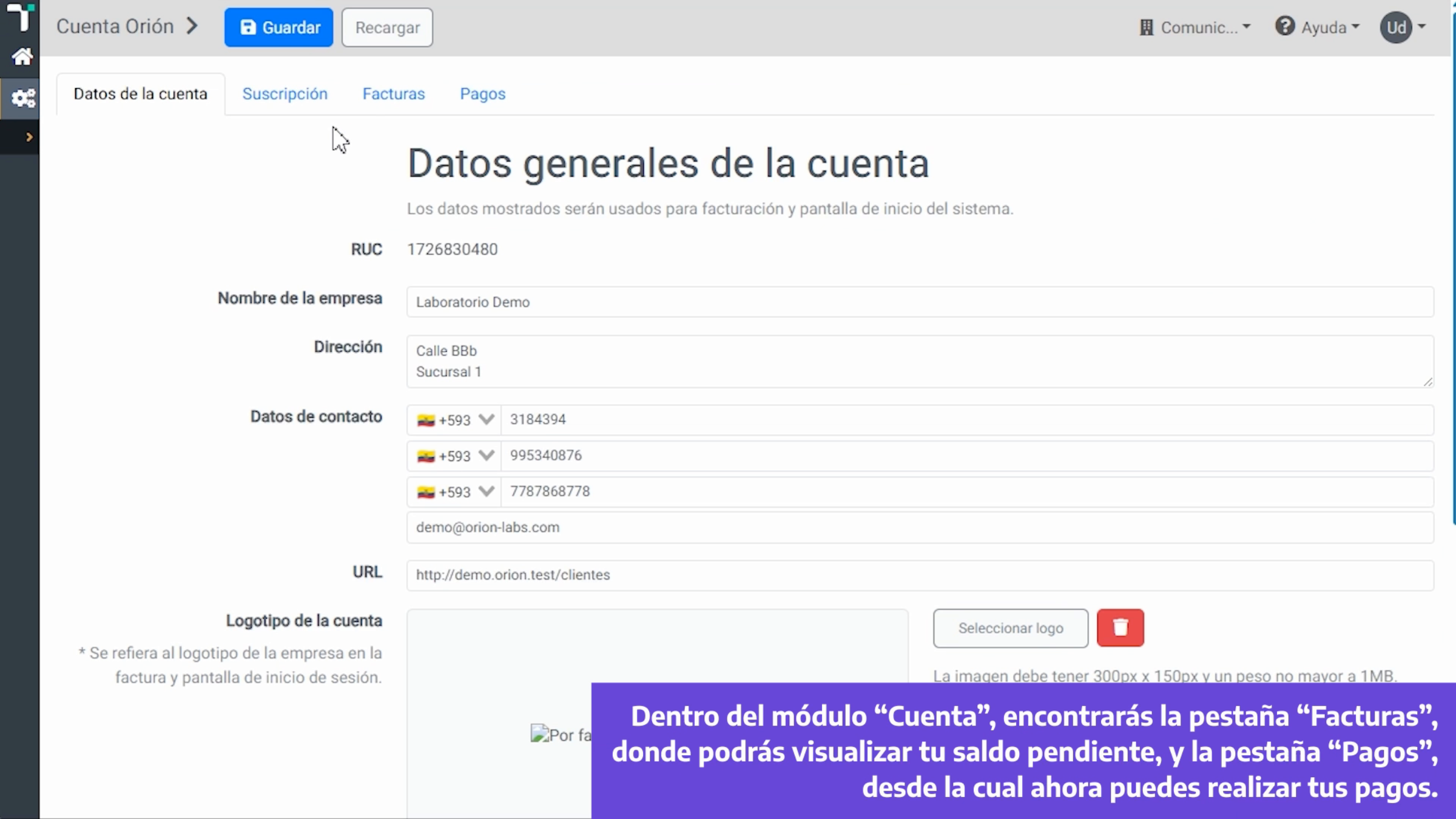 Visualizar Facturas Y Pagos