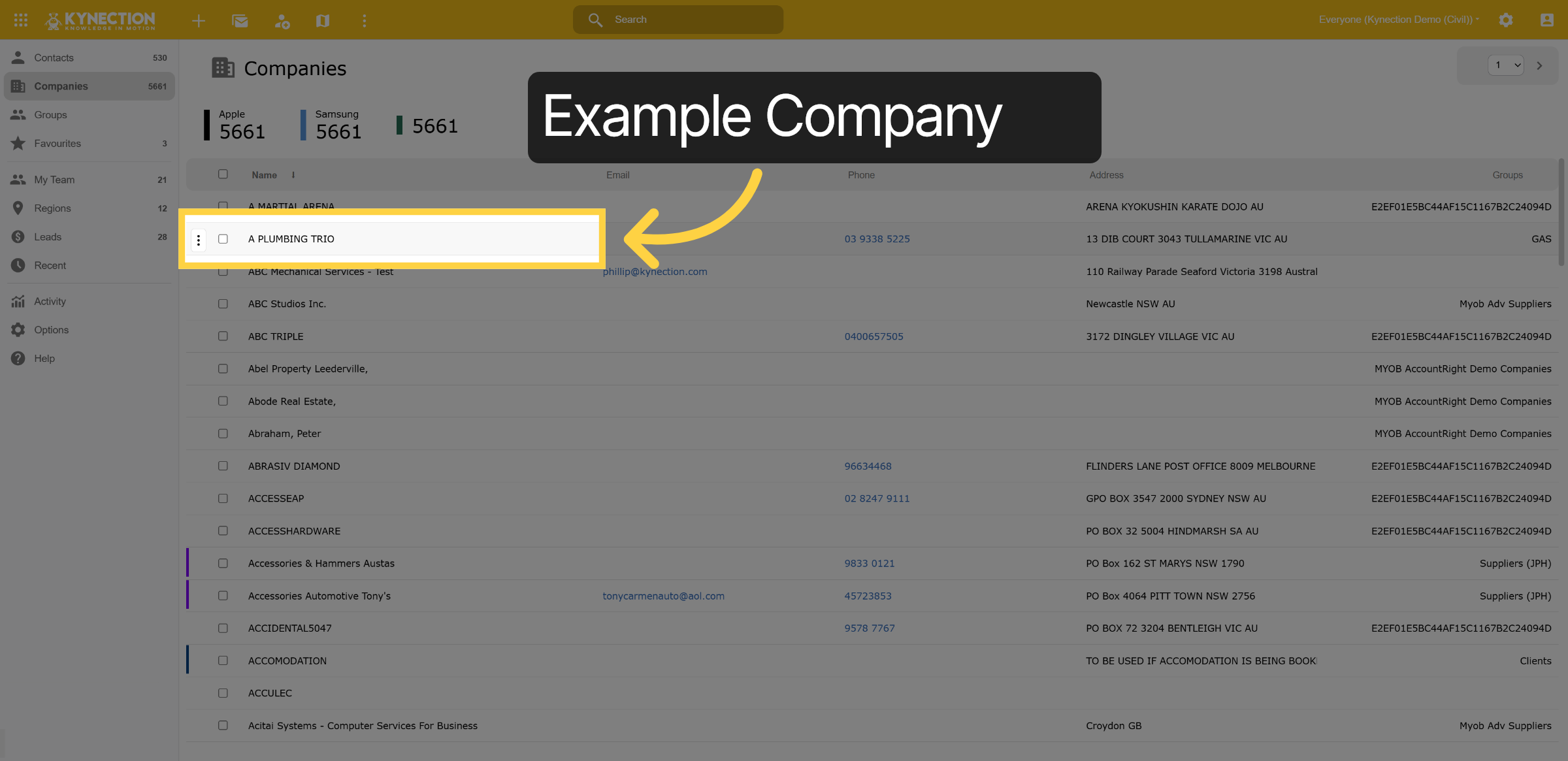 Example Company