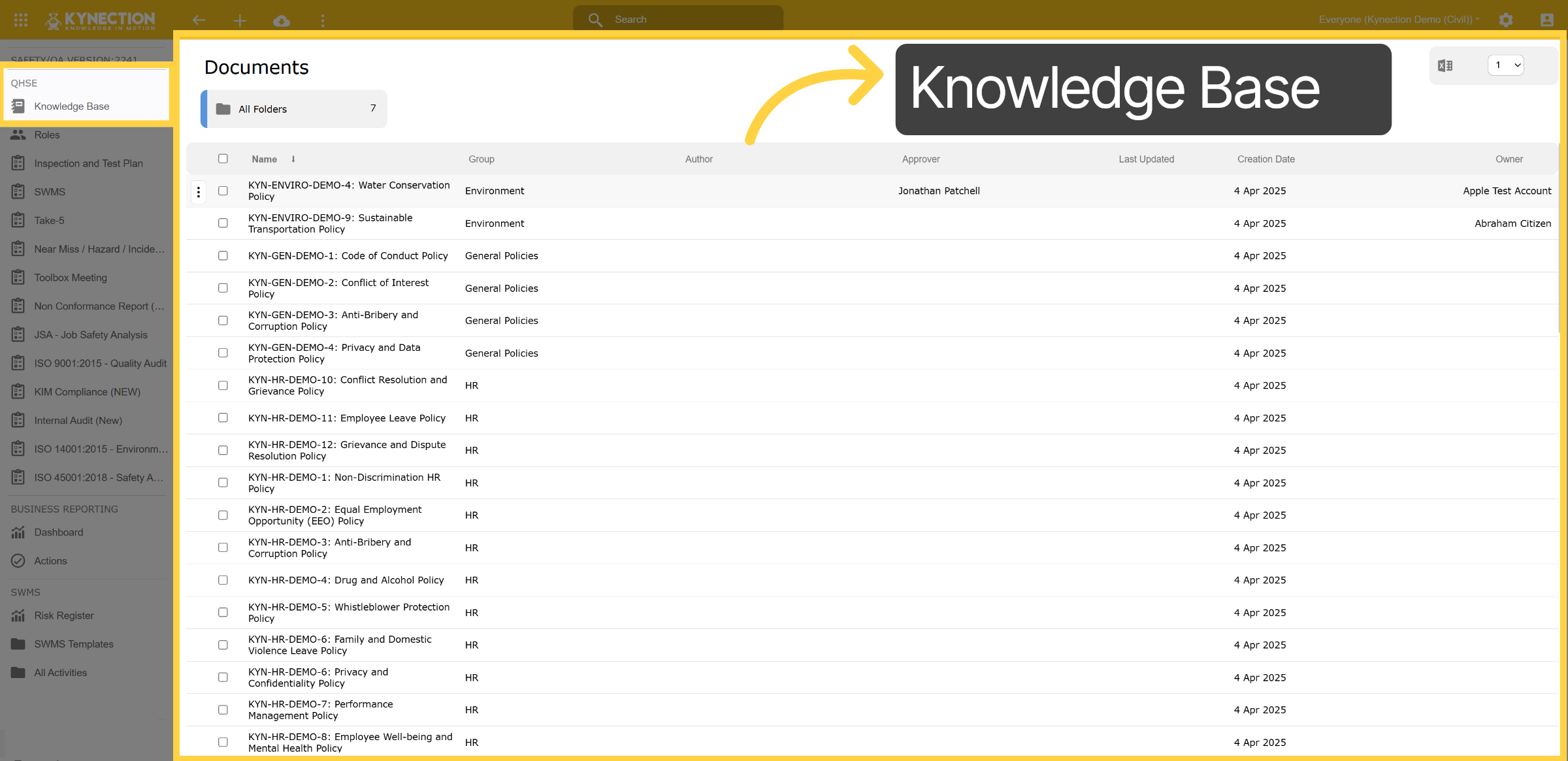 Knowledge Base
