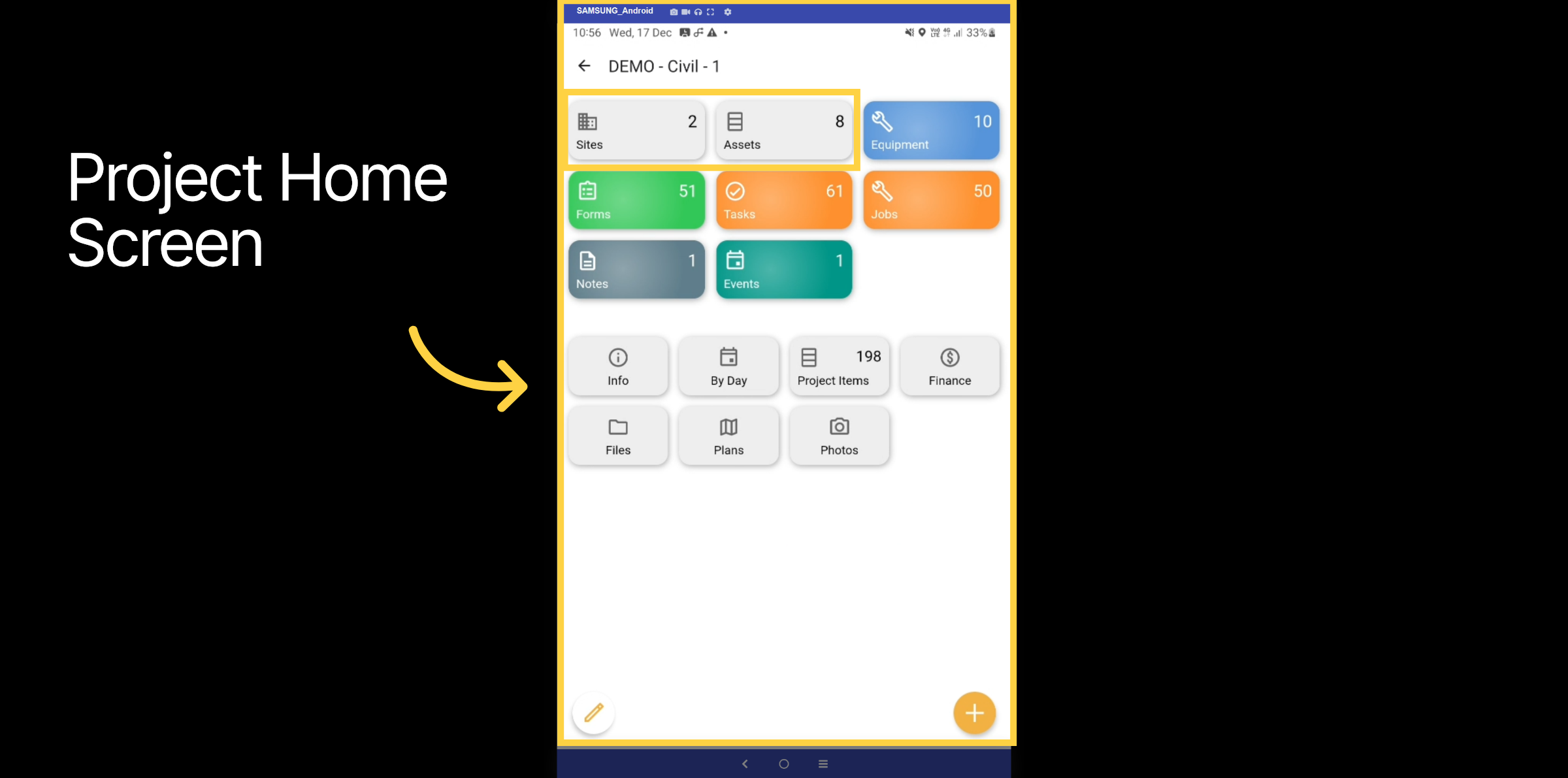Project Dashboard
