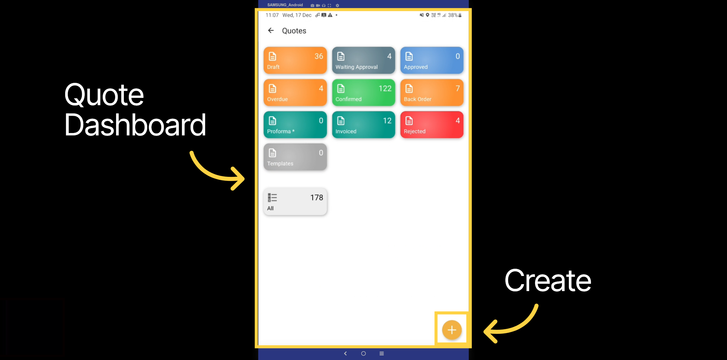 Quote Dashboard