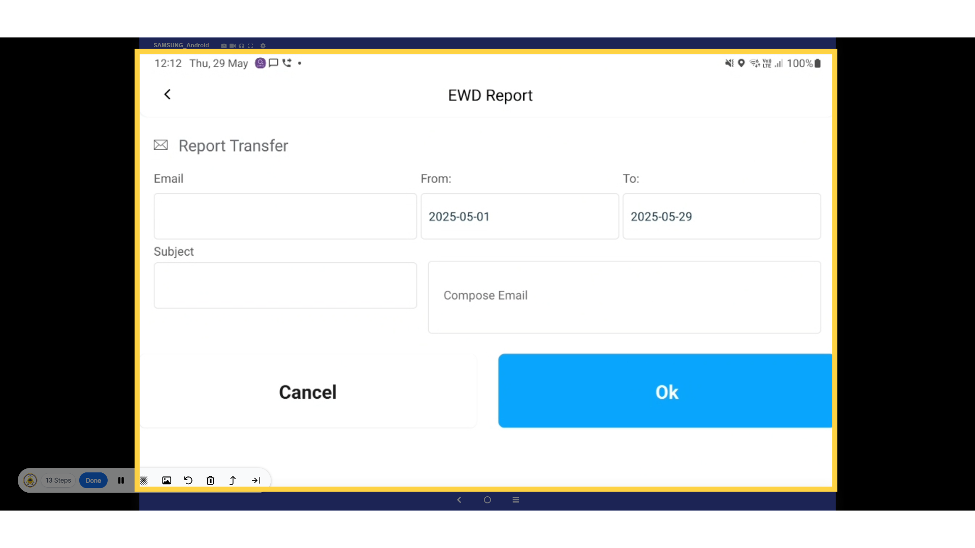 EWD Report