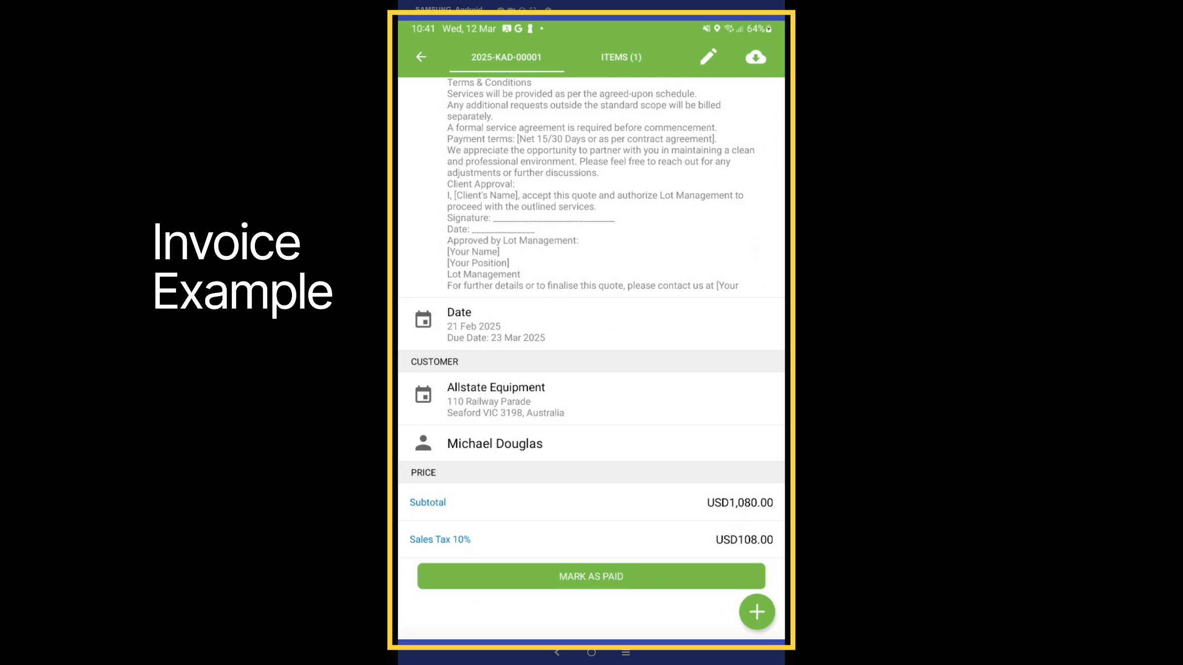 Invoice